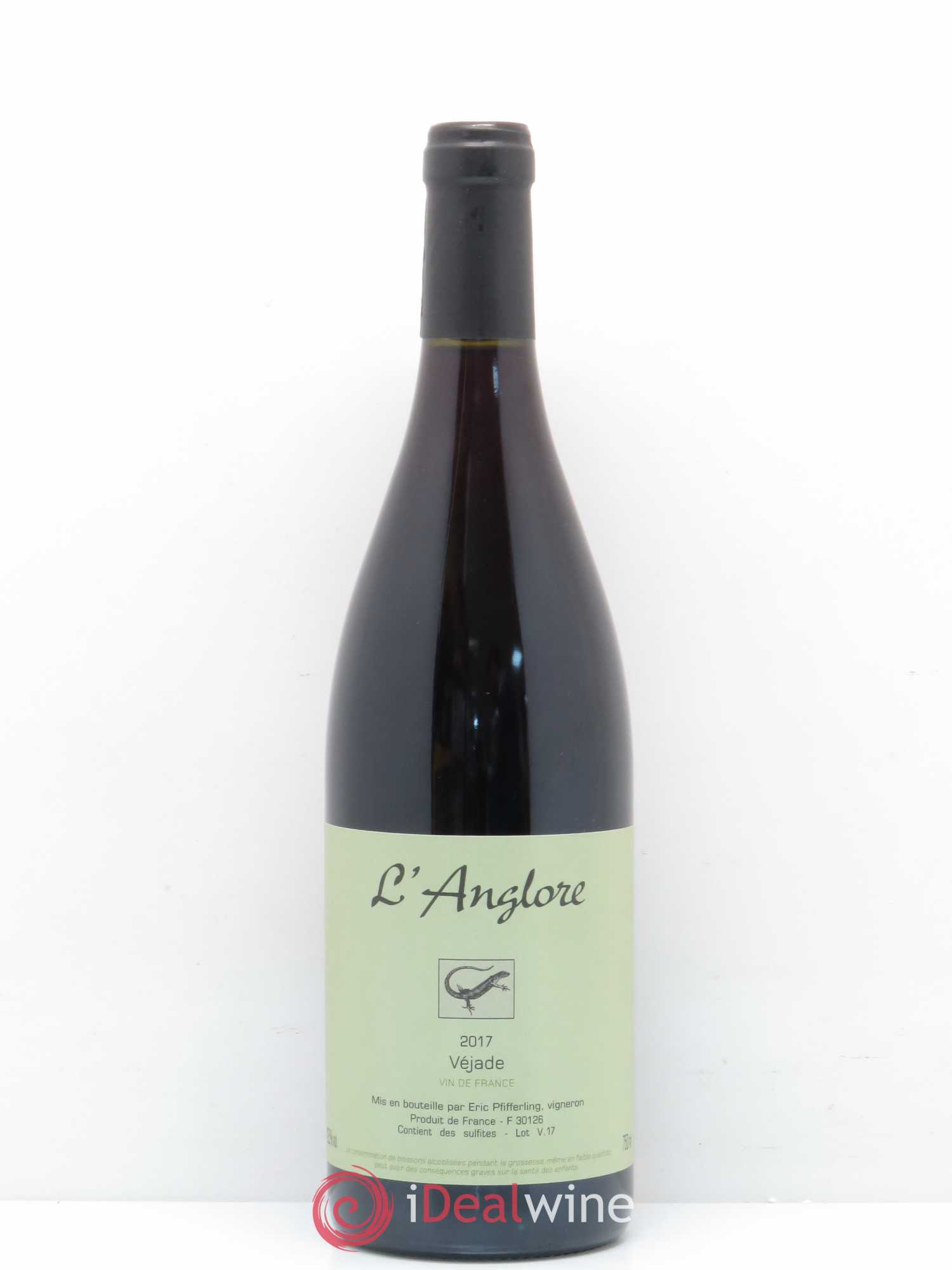 Vin de France Véjade L'Anglore 2017 - Lot de 1 bouteille - 0