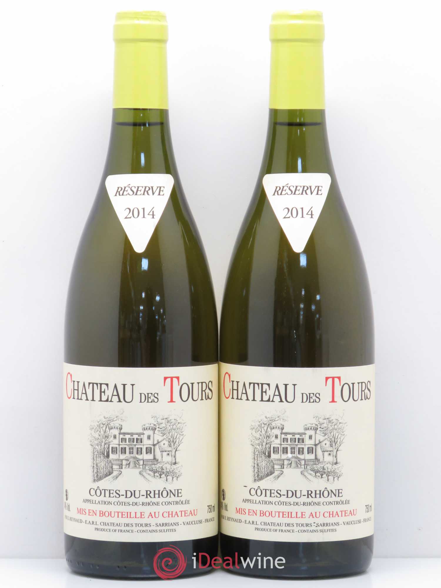 Côtes-du-Rhône Château des Tours Emmanuel Reynaud 2014 - Lot de 2 bouteilles - 0