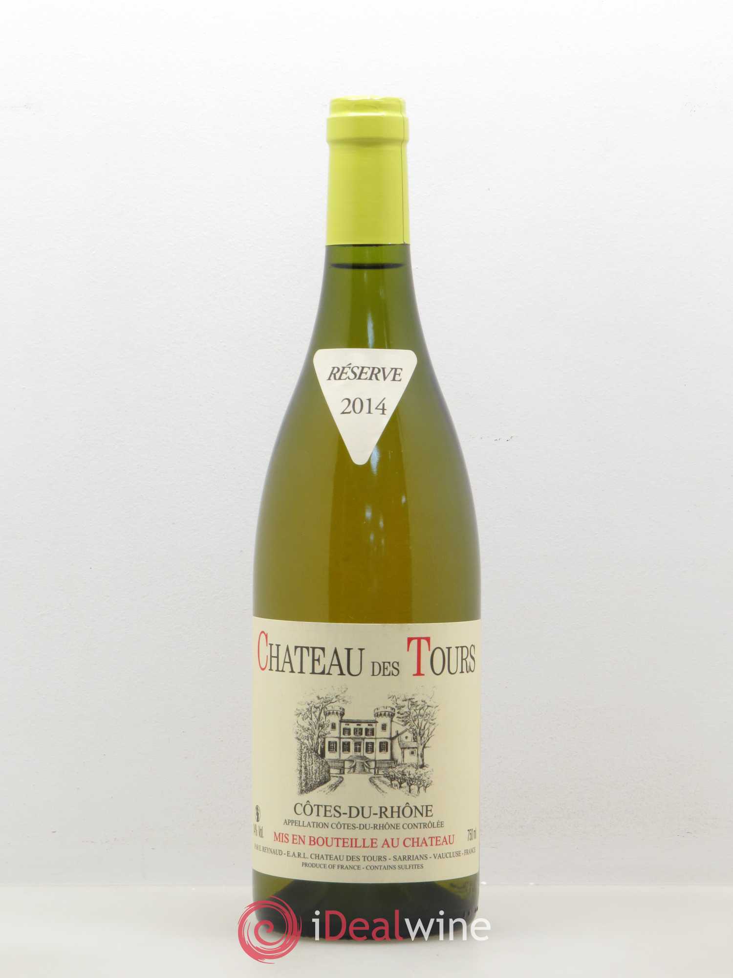 Côtes-du-Rhône Château des Tours Emmanuel Reynaud 2014 - Lot de 1 bouteille - 0