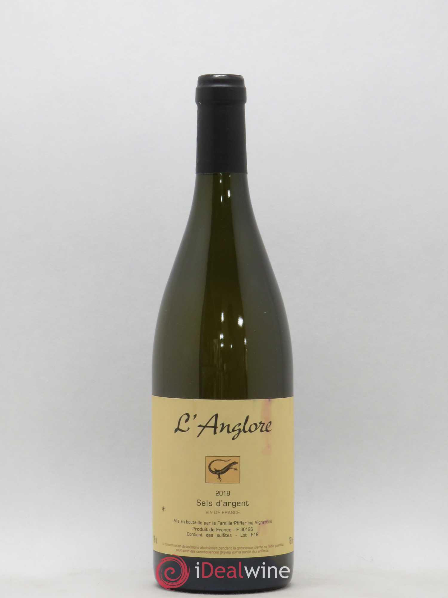 Vin de France Sels d'argent L'Anglore 2018 - Lot de 1 bouteille - 0