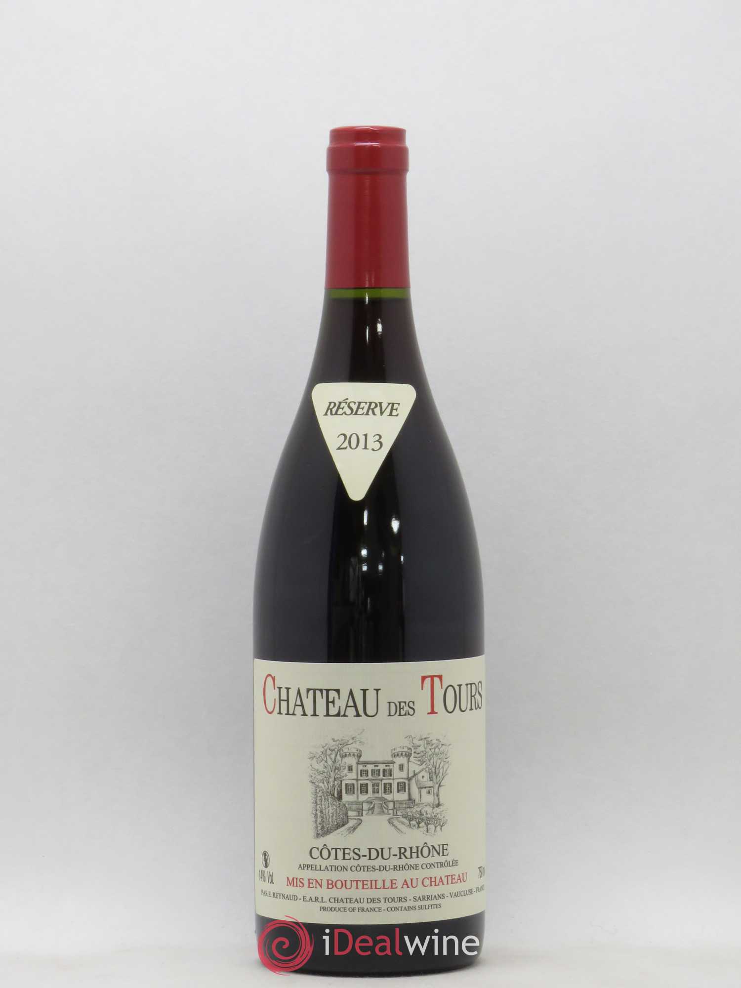 Côtes-du-Rhône Château des Tours Emmanuel Reynaud 2013 - Lot de 1 bouteille - 0