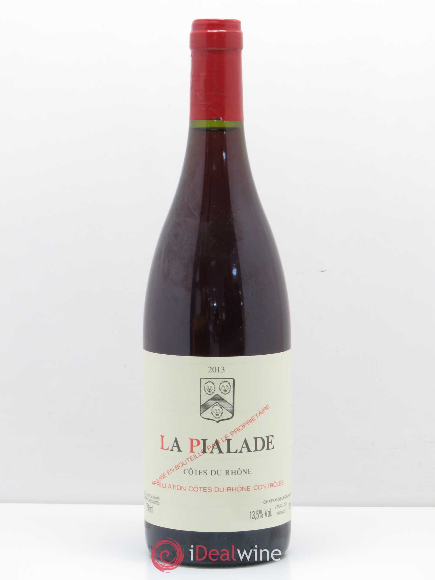 Côtes-du-Rhône La Pialade Emmanuel Reynaud 2013 - Lot de 1 bouteille - 0