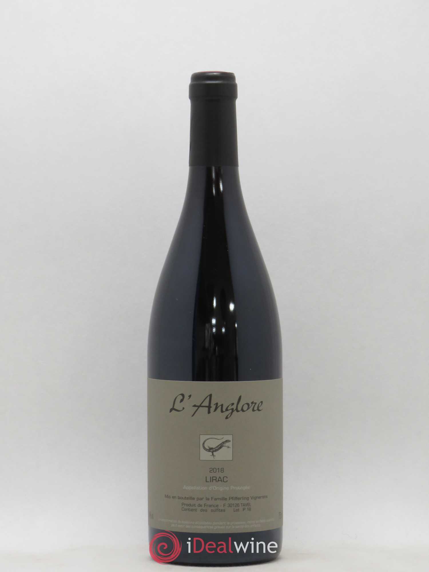 Lirac L'Anglore 2018 - Lot de 1 bouteille - 0