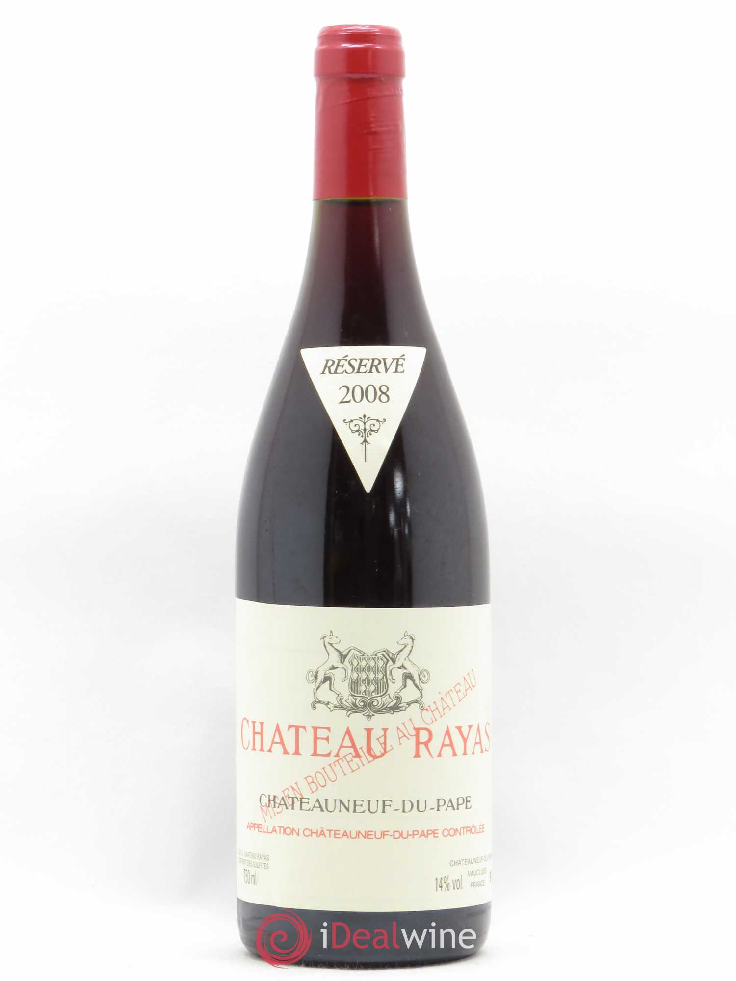 Châteauneuf-du-Pape Château Rayas Emmanuel Reynaud 2008 - Lot de 1 bouteille - 0
