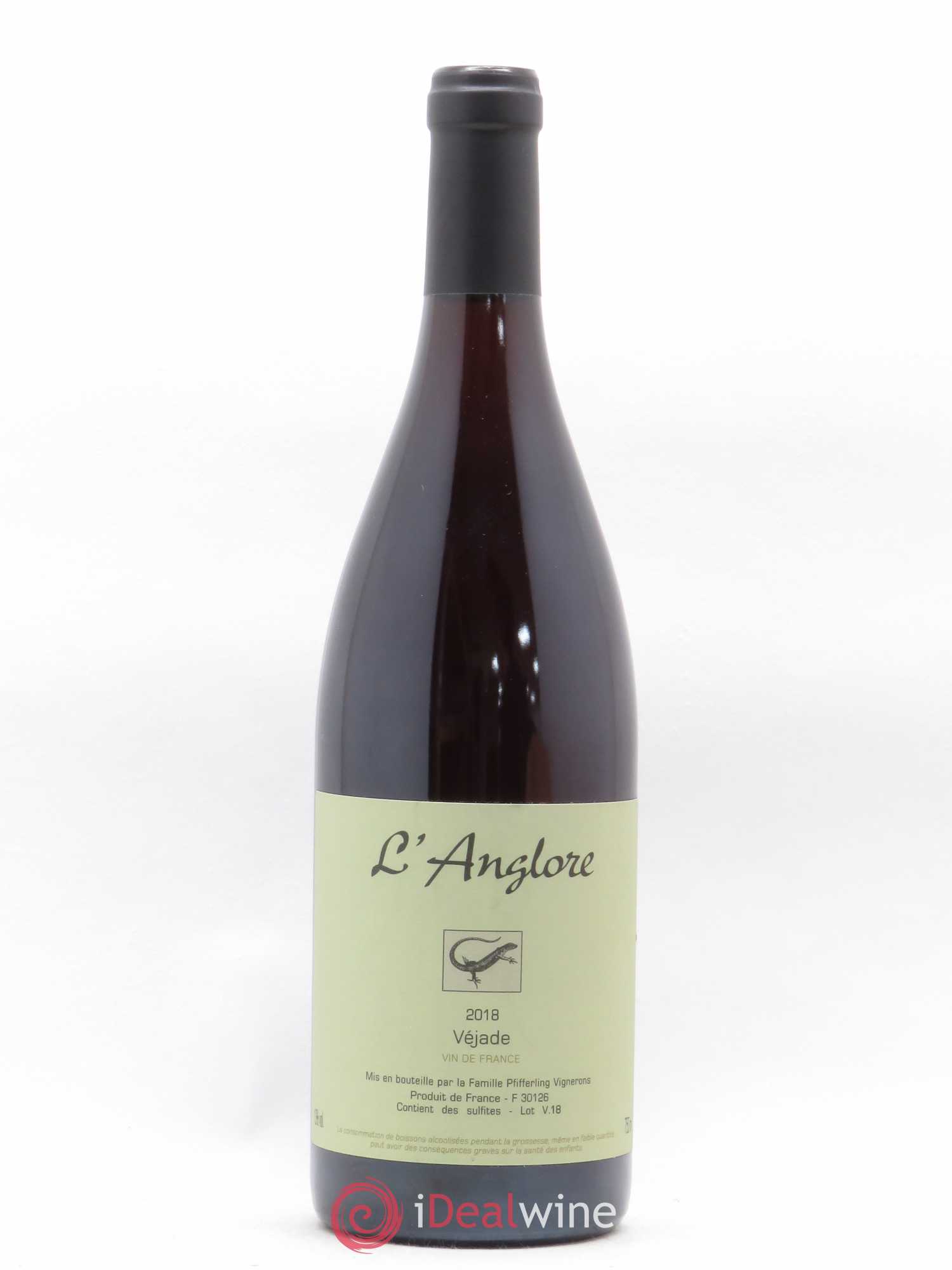 Vin de France Véjade L'Anglore 2018 - Lot de 1 bouteille - 0