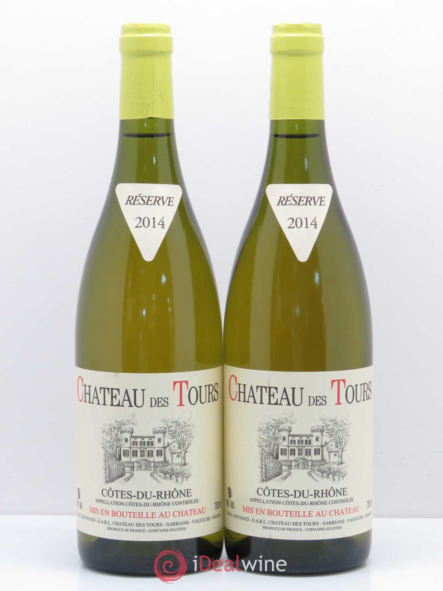 Côtes-du-Rhône Château des Tours Emmanuel Reynaud 2014 - Lot de 2 bouteilles - 0