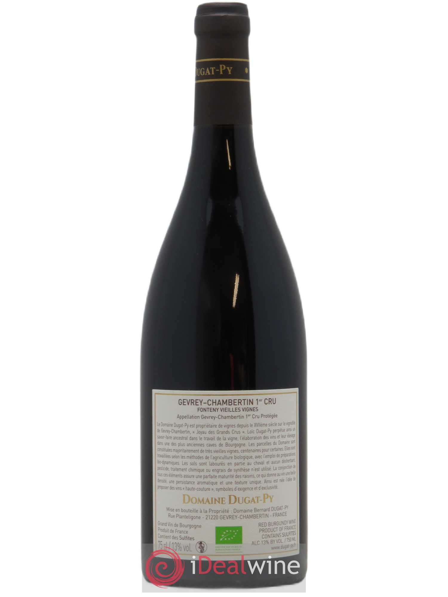 Gevrey-Chambertin 1er Cru Fonteny Dugat-Py 2016 - Lot de 1 bouteille - 1