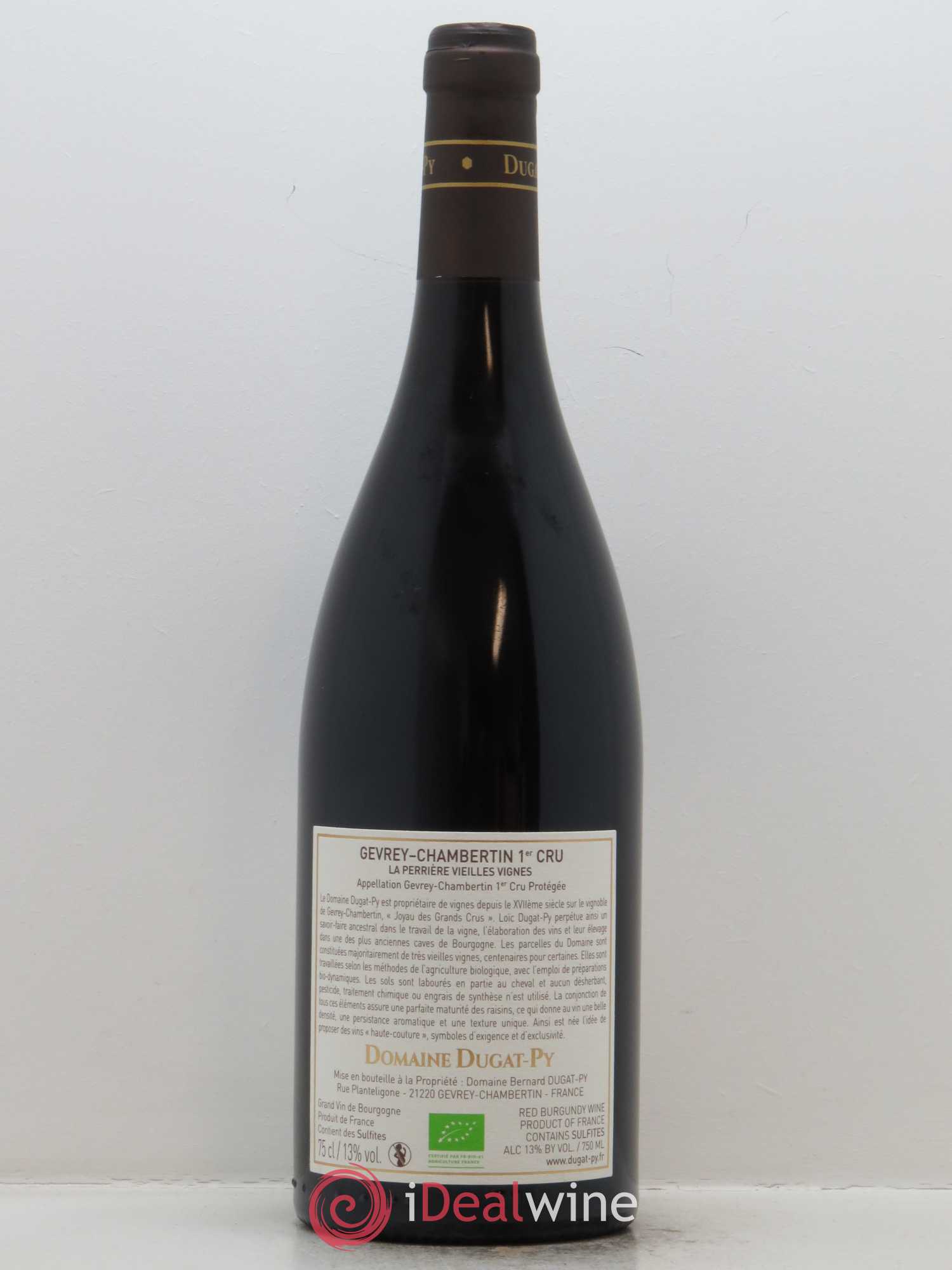 Gevrey-Chambertin 1er Cru La Perrière Dugat-Py 2016 - Lot de 1 bouteille - 1