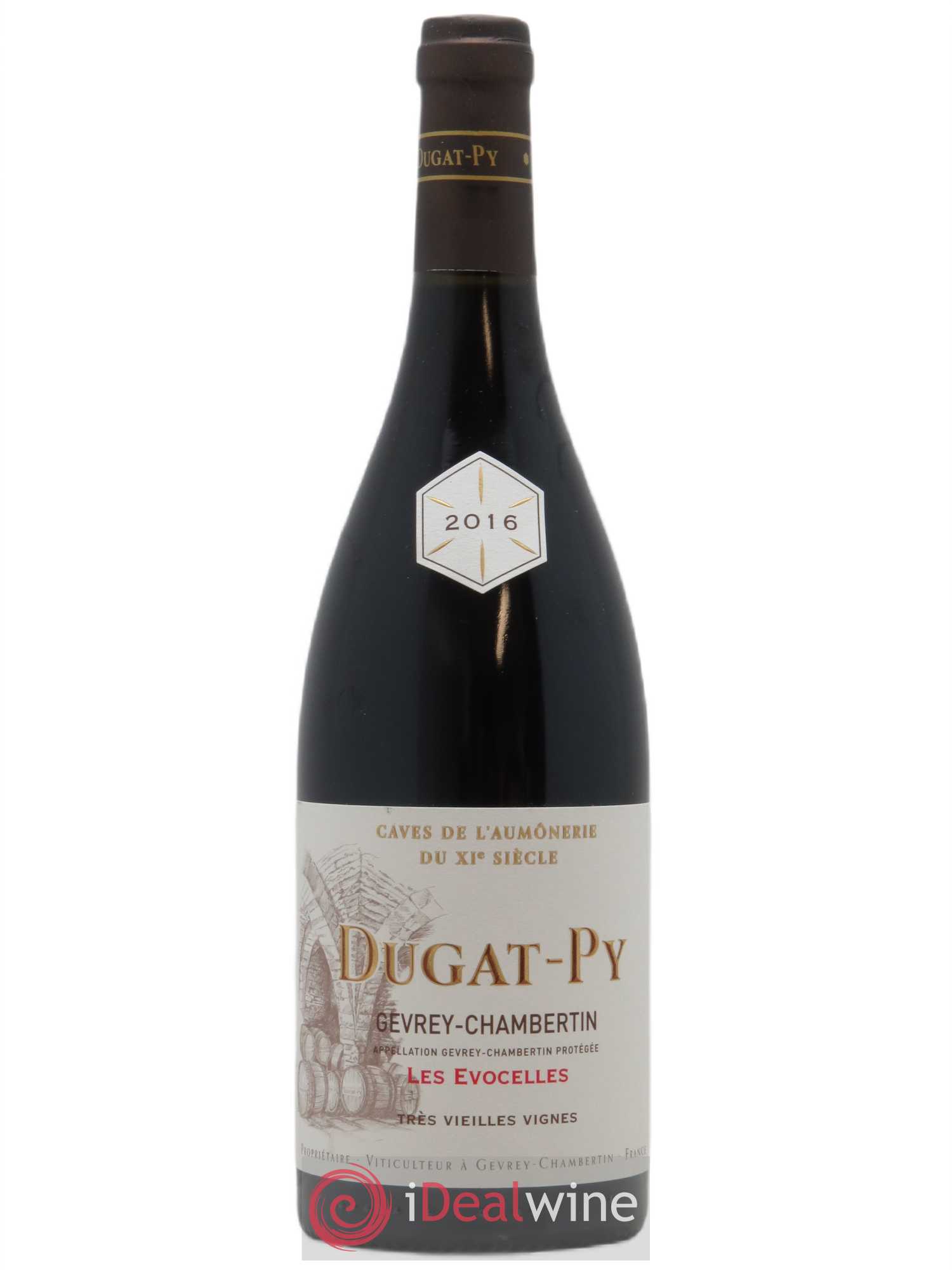 Gevrey-Chambertin Les Evocelles Vieilles Vignes Dugat-Py 2016 - Lot de 1 bouteille - 0