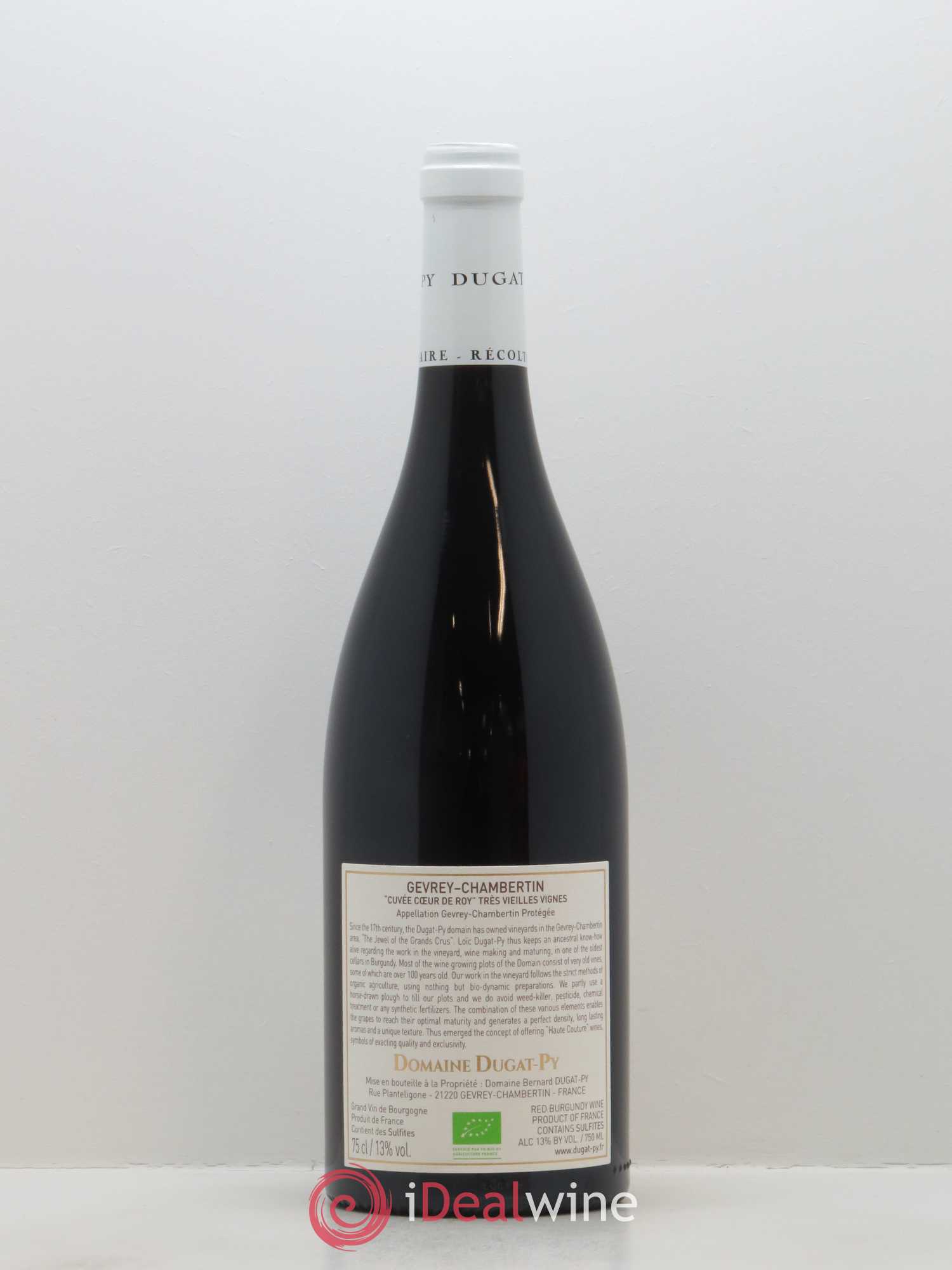 Gevrey-Chambertin Coeur de Roy Très Vieilles Vignes Dugat-Py 2016 - Lot de 1 bouteille - 1