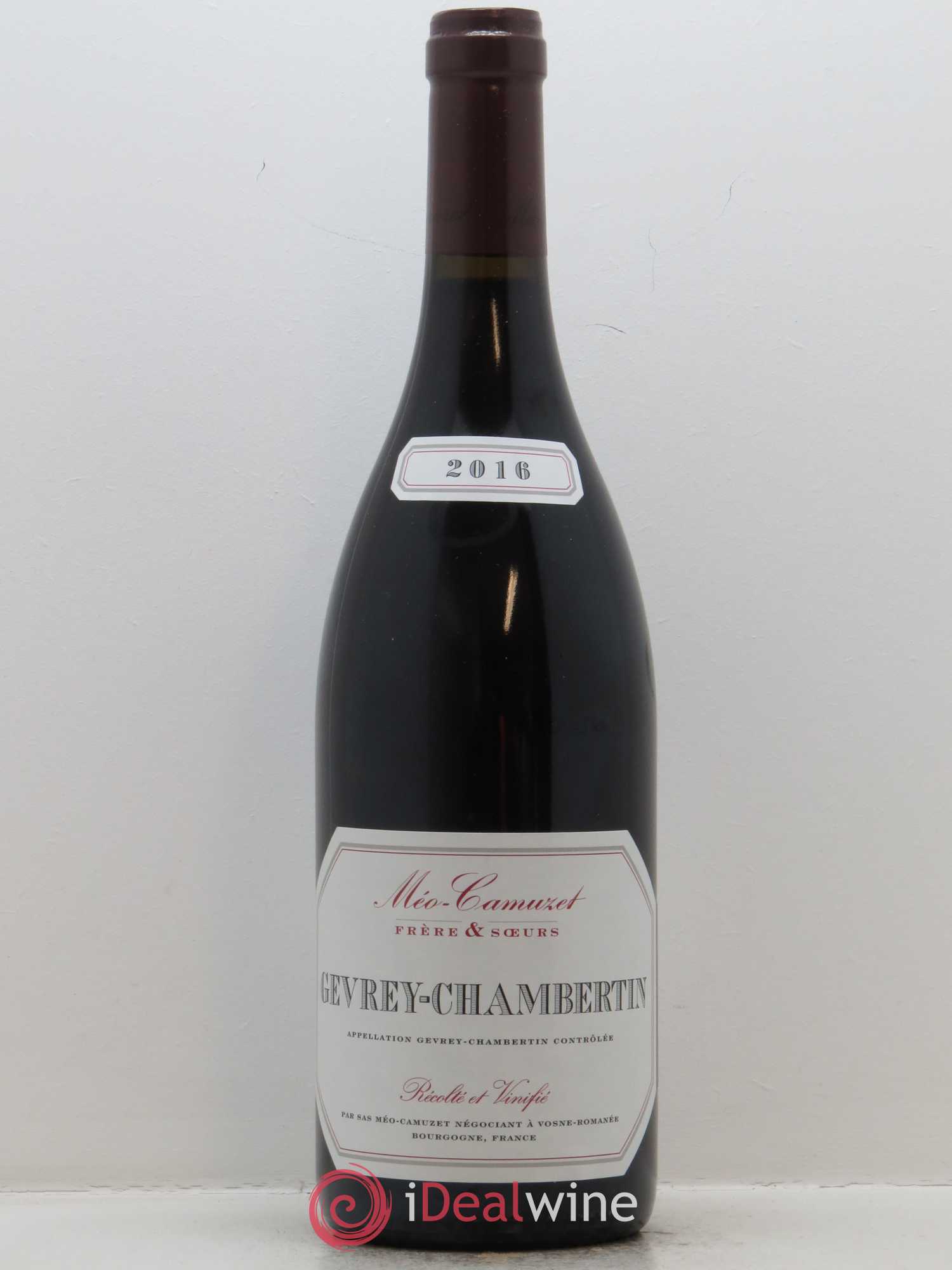 Gevrey-Chambertin Méo-Camuzet (Frère & Soeurs) 2016 - Lot de 1 bouteille - 0