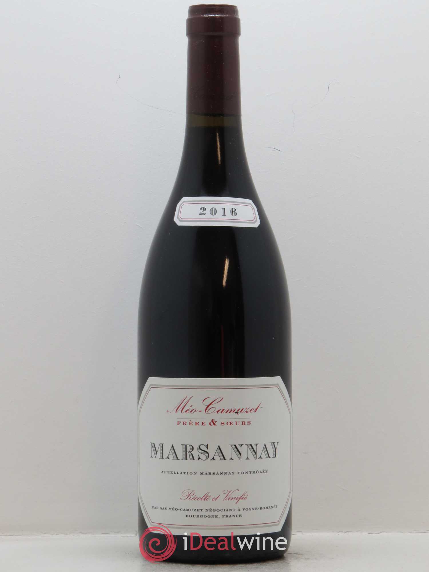 Marsannay Méo-Camuzet (Domaine) 2016 - Lot de 1 bouteille - 0