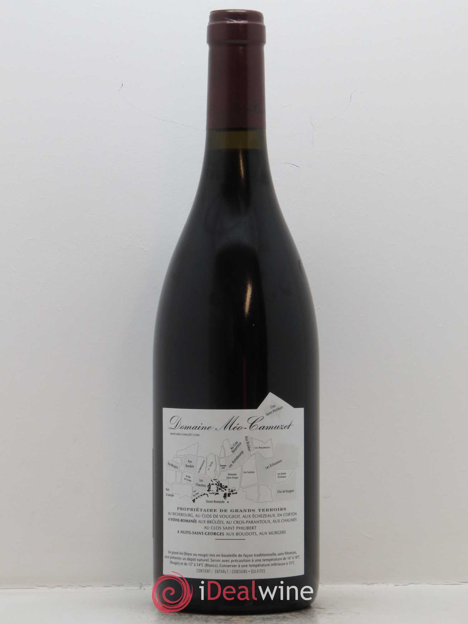 Vosne-Romanée 1er Cru Les Chaumes Méo-Camuzet (Domaine) 2016 - Lot de 1 bouteille - 1
