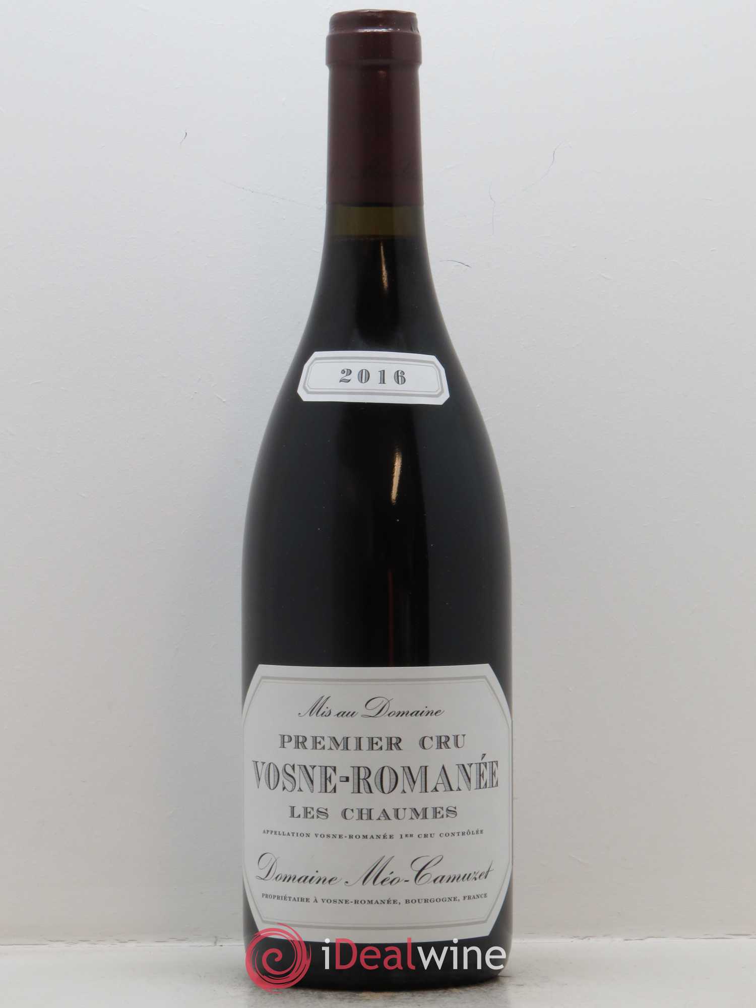 Vosne-Romanée 1er Cru Les Chaumes Méo-Camuzet (Domaine) 2016 - Lot de 1 bouteille - 0