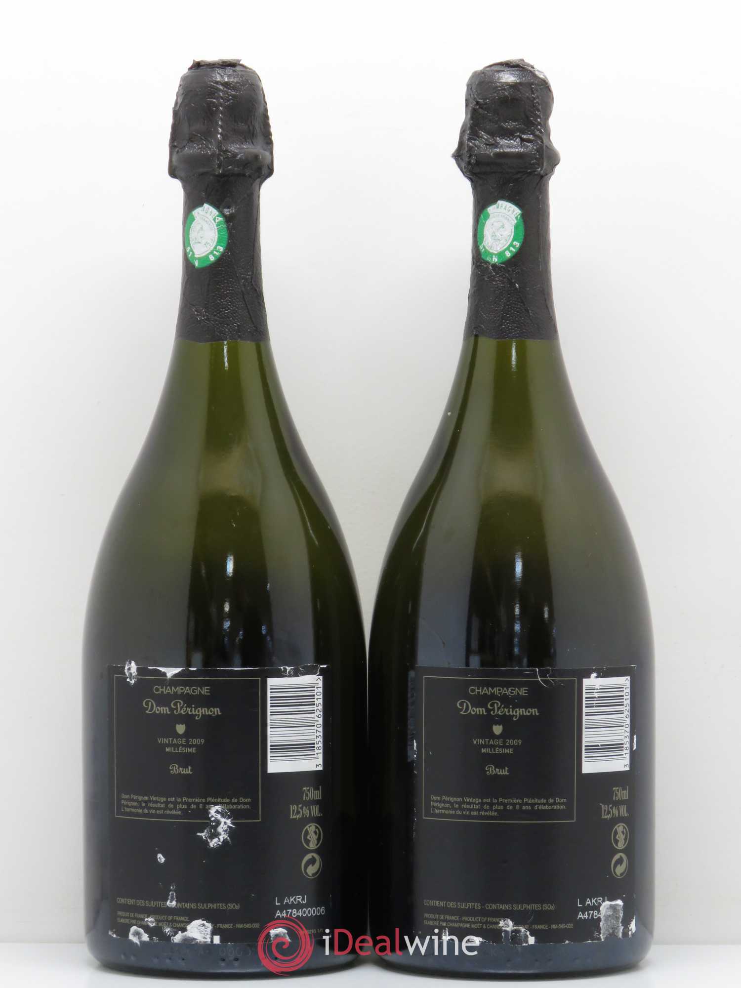 Brut Dom Pérignon Version Luminous 2009 - Lot of 2 bottles - 1