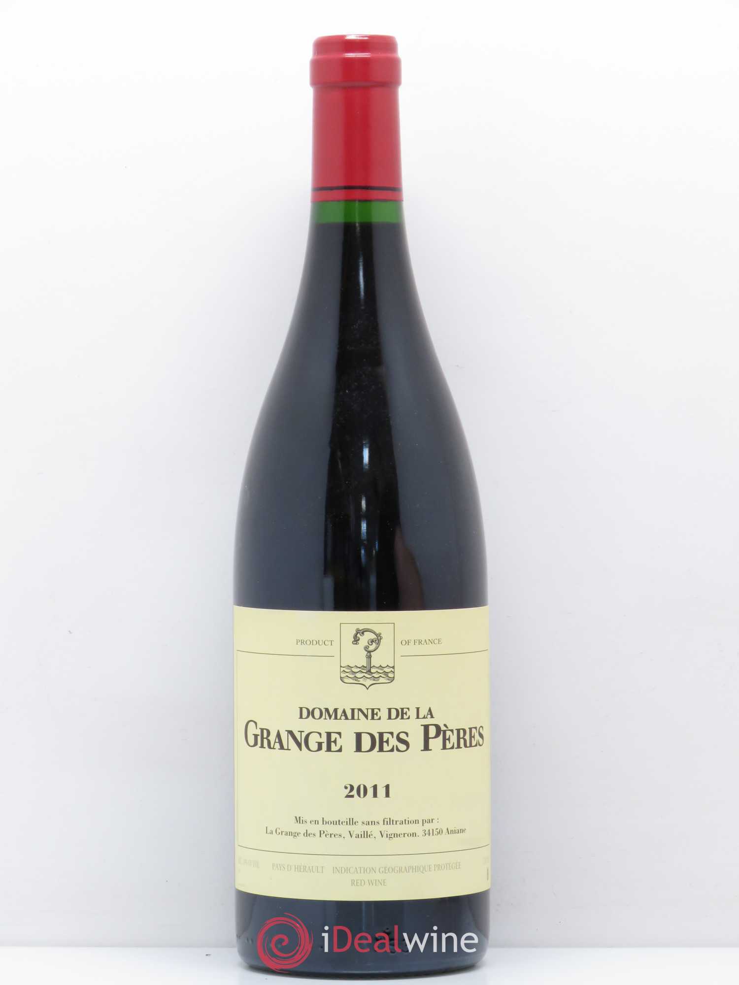 Pays d'Hérault Grange des Pères Laurent Vaillé 2011 - Lot de 1 bouteille - 0