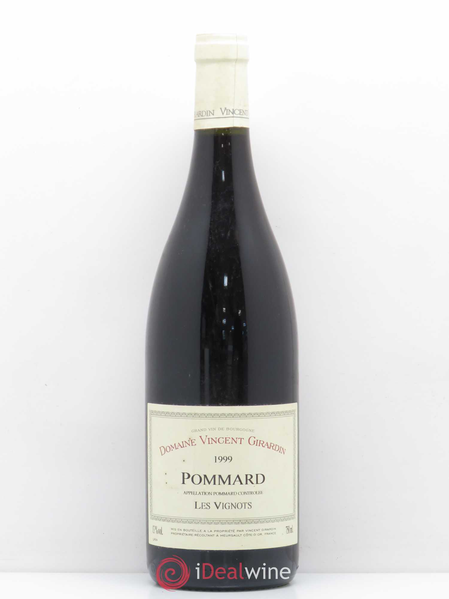 Pommard Les Vignots - Vincent Girardin 1999 - Posten von 1 Flasche - 0
