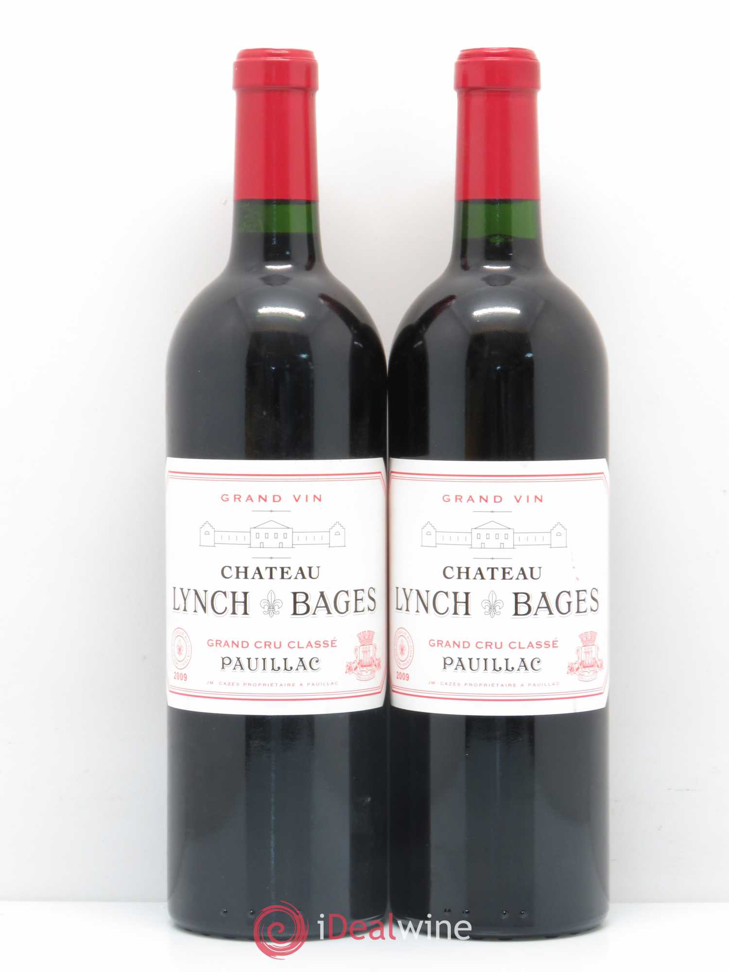 Château Lynch Bages 5ème Grand Cru Classé 2009 - Lot de 2 bouteilles - 0