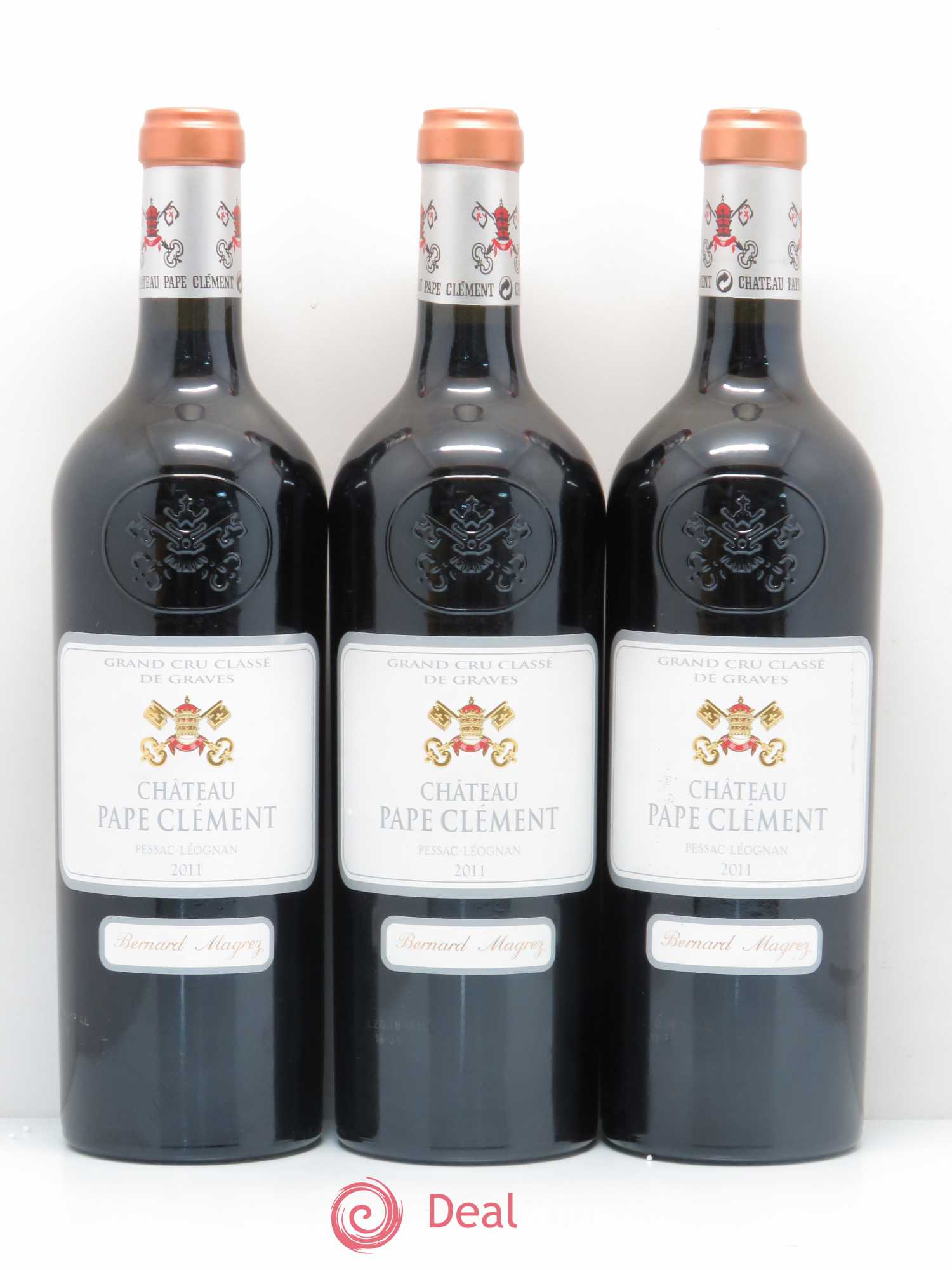 Château Pape Clément Cru Classé de Graves 2011 - Lot de 3 bouteilles - 0