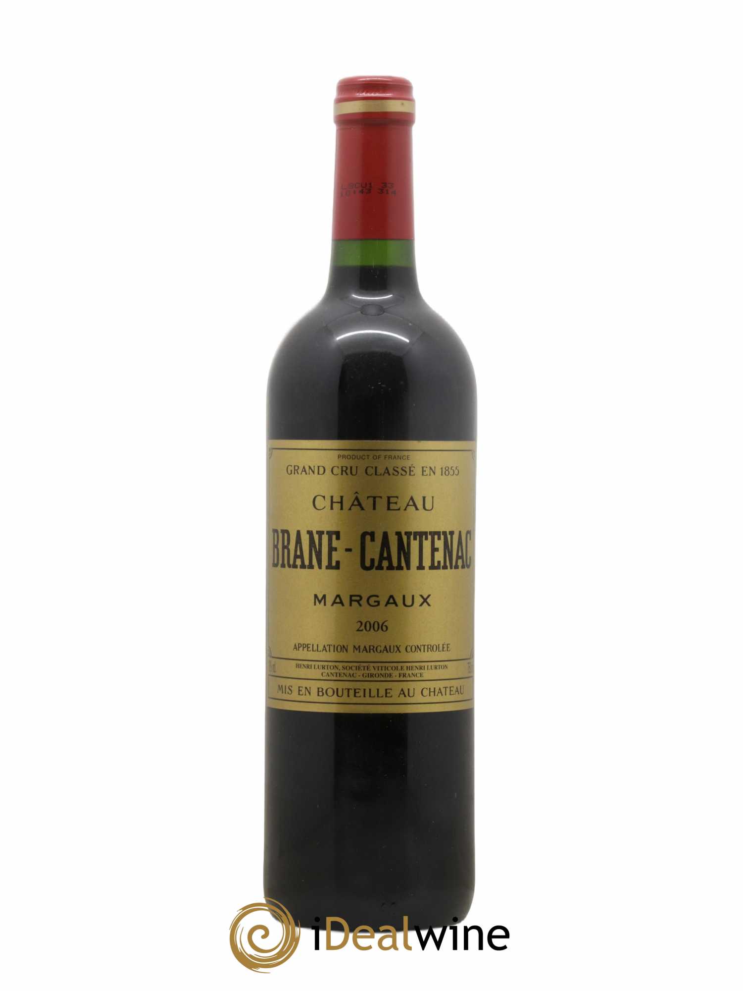Château Brane Cantenac 2ème Grand Cru Classé 2006 - Lot de 1 bouteille - 0