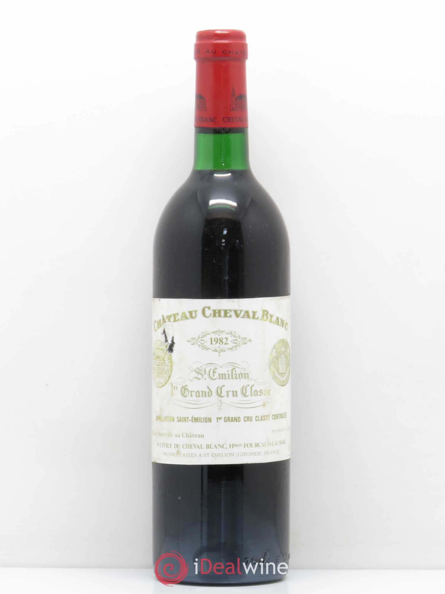 Château Cheval Blanc 1er Grand Cru Classé A 1982 - Lot de 1 bouteille - 0