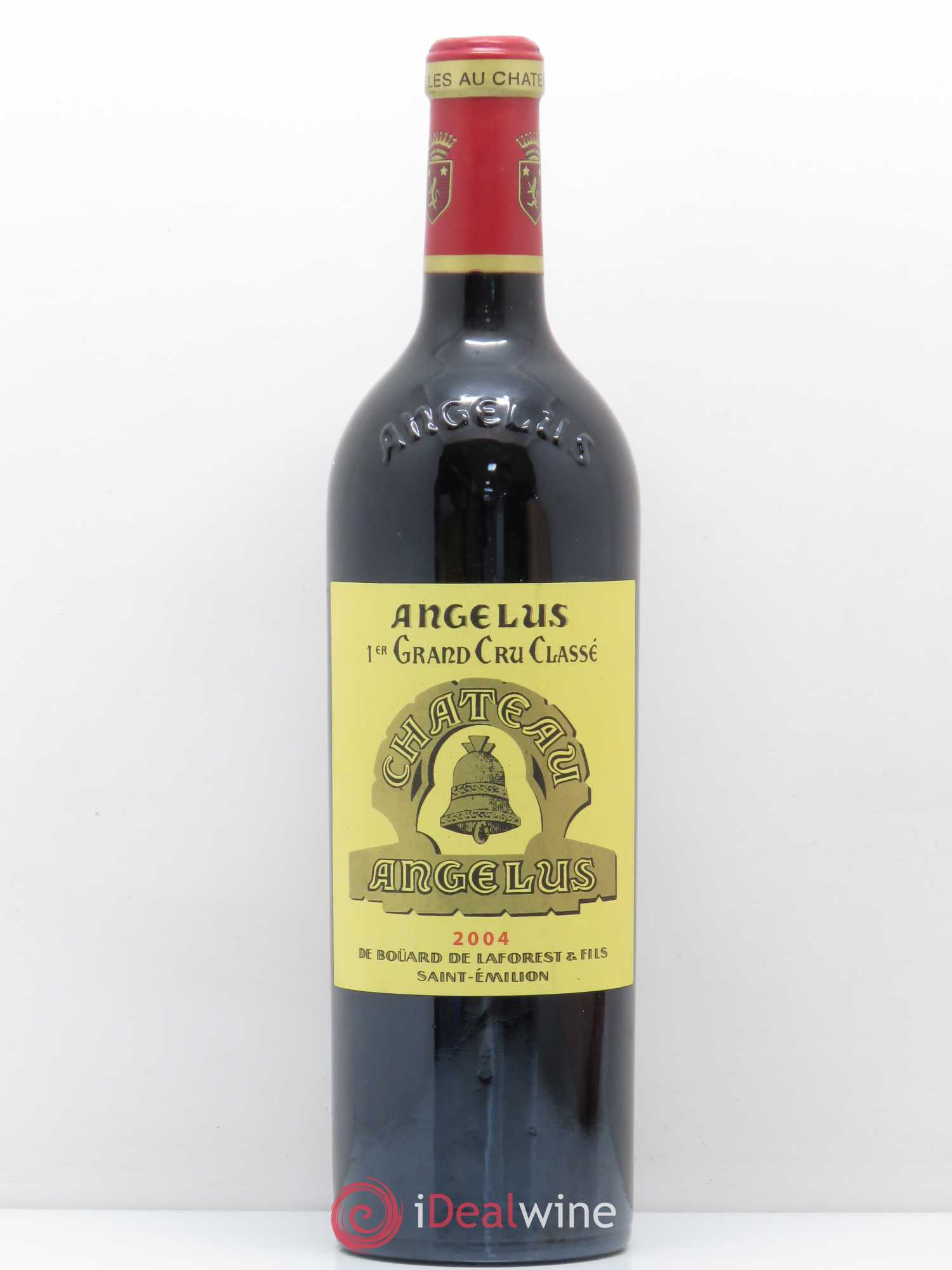 Château Angélus 1er Grand Cru Classé A 2004 - Lot de 1 bouteille - 0