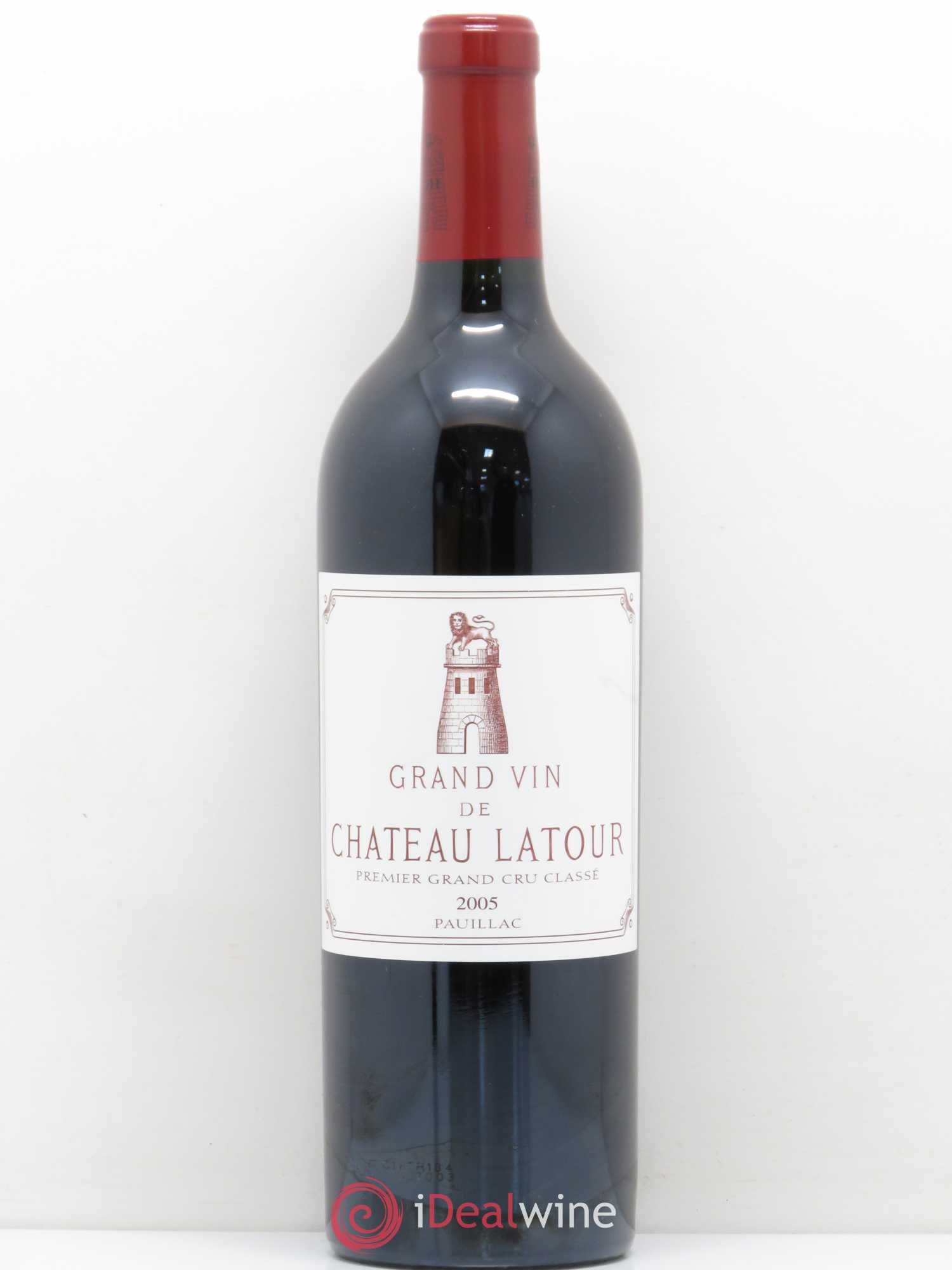 Château Latour 1er Grand Cru Classé 2005 - Lot de 1 bouteille - 0