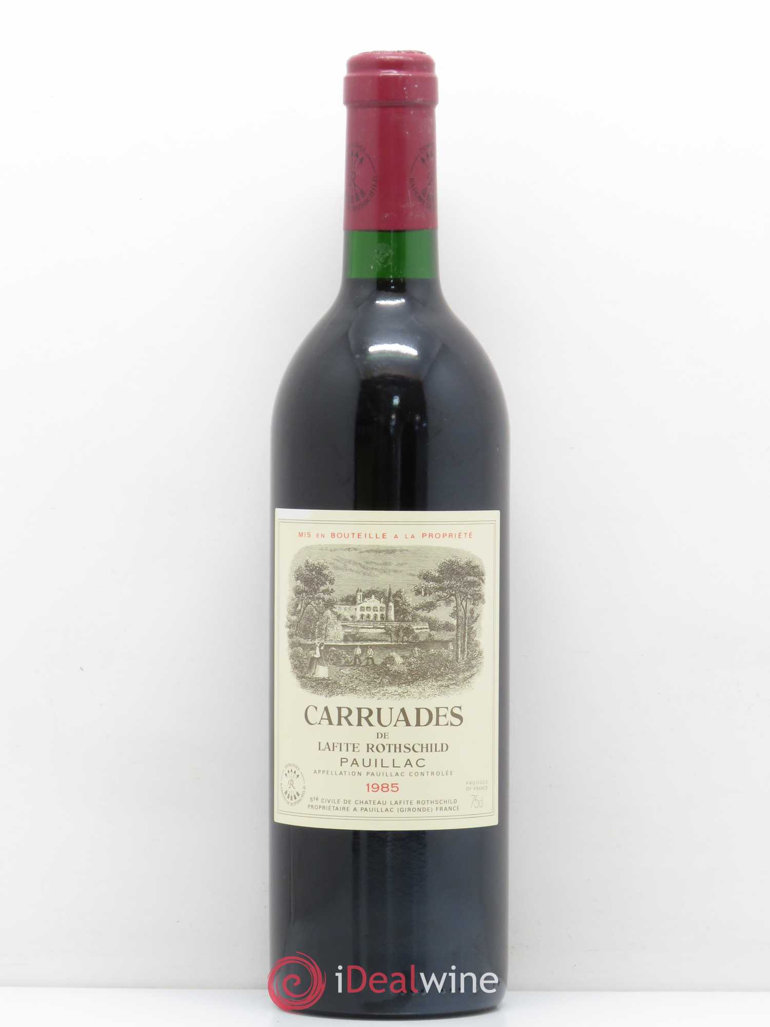 Carruades de Lafite Rothschild Second Vin 1985 - Lot de 1 bouteille - 0