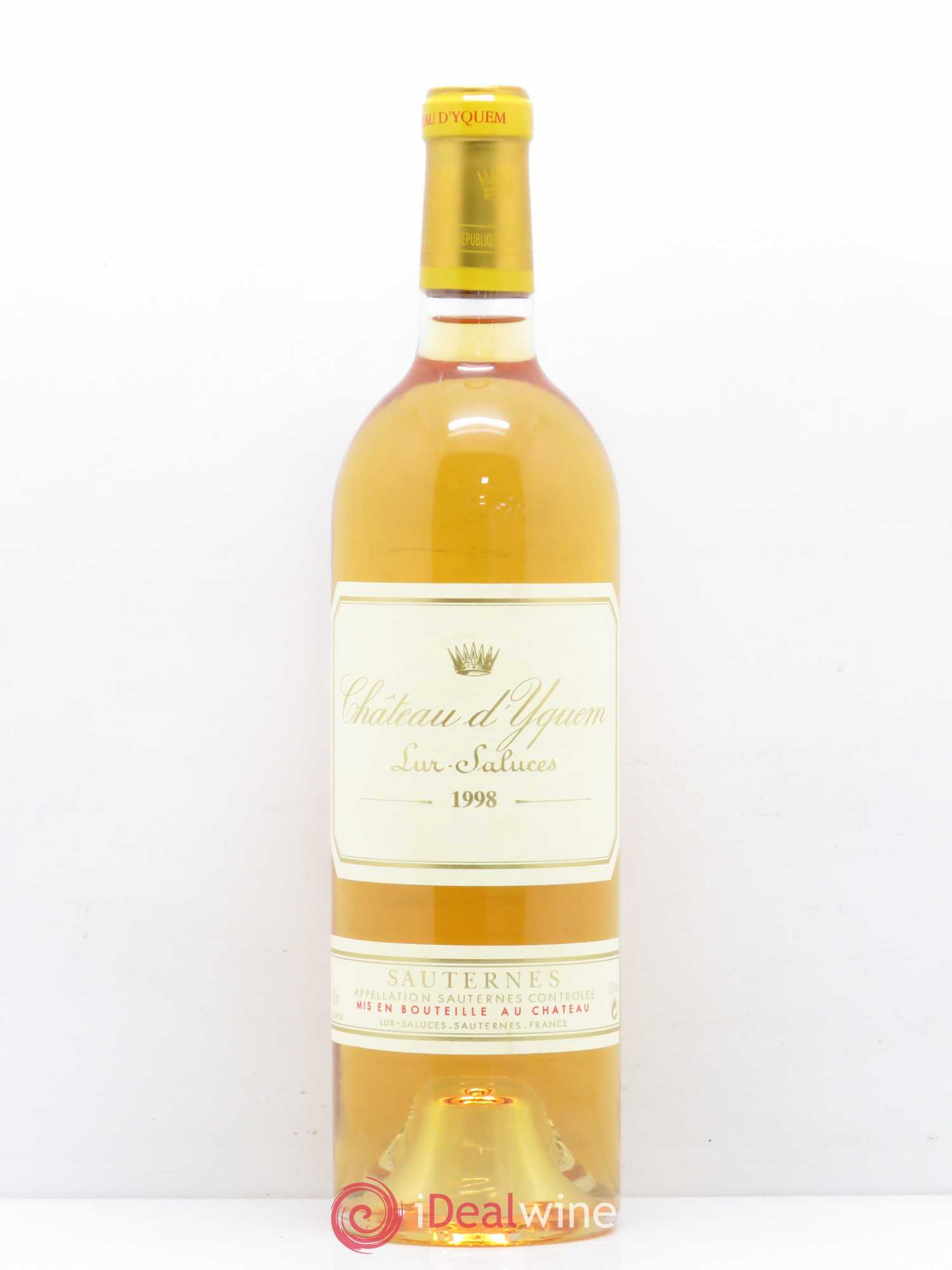 Château d' Yquem 1er Cru Classé Supérieur 1998 - Lotto di 1 bottiglia - 0