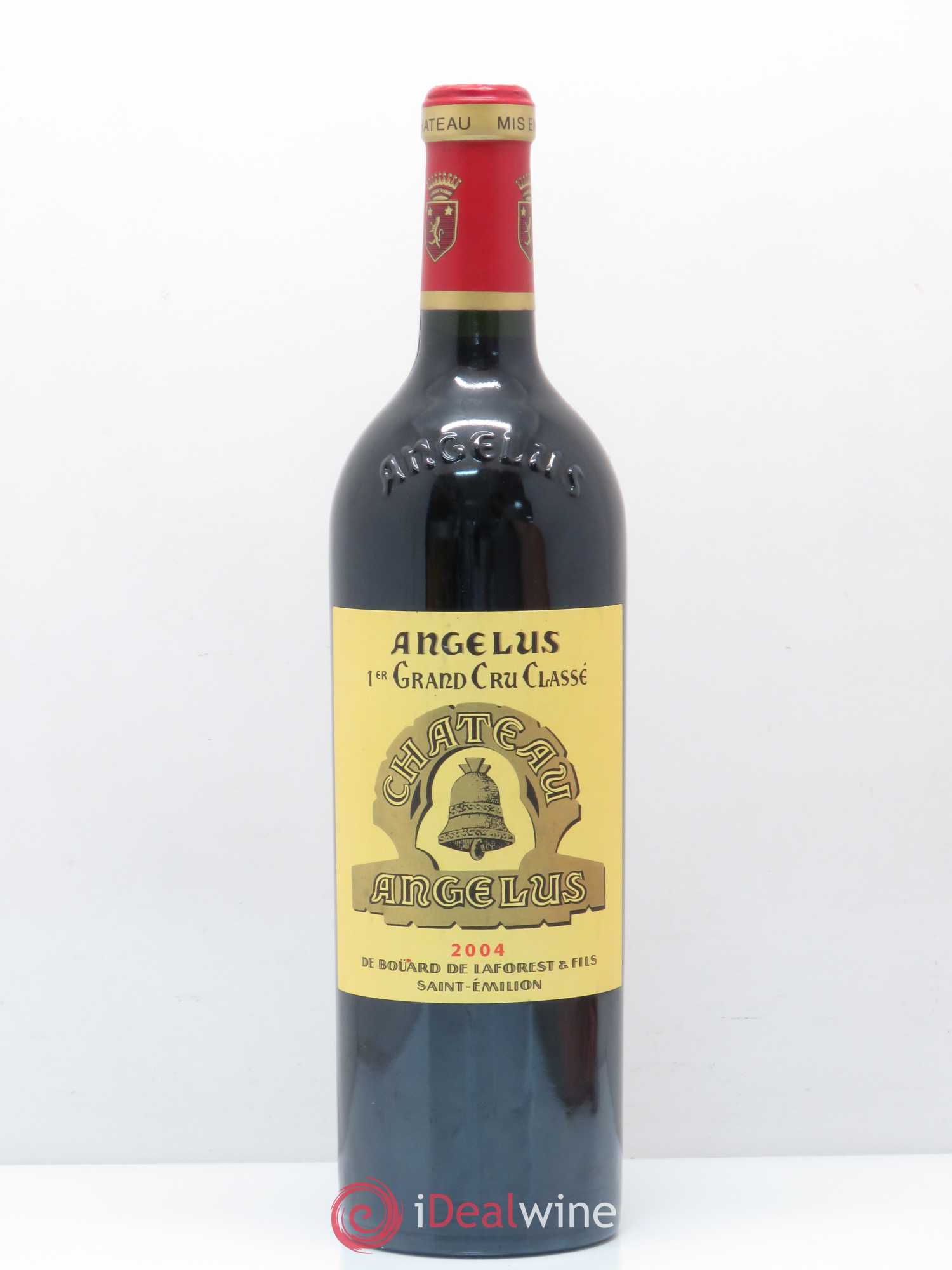 Château Angélus 1er Grand Cru Classé A 2004 - Lot de 1 bouteille - 0