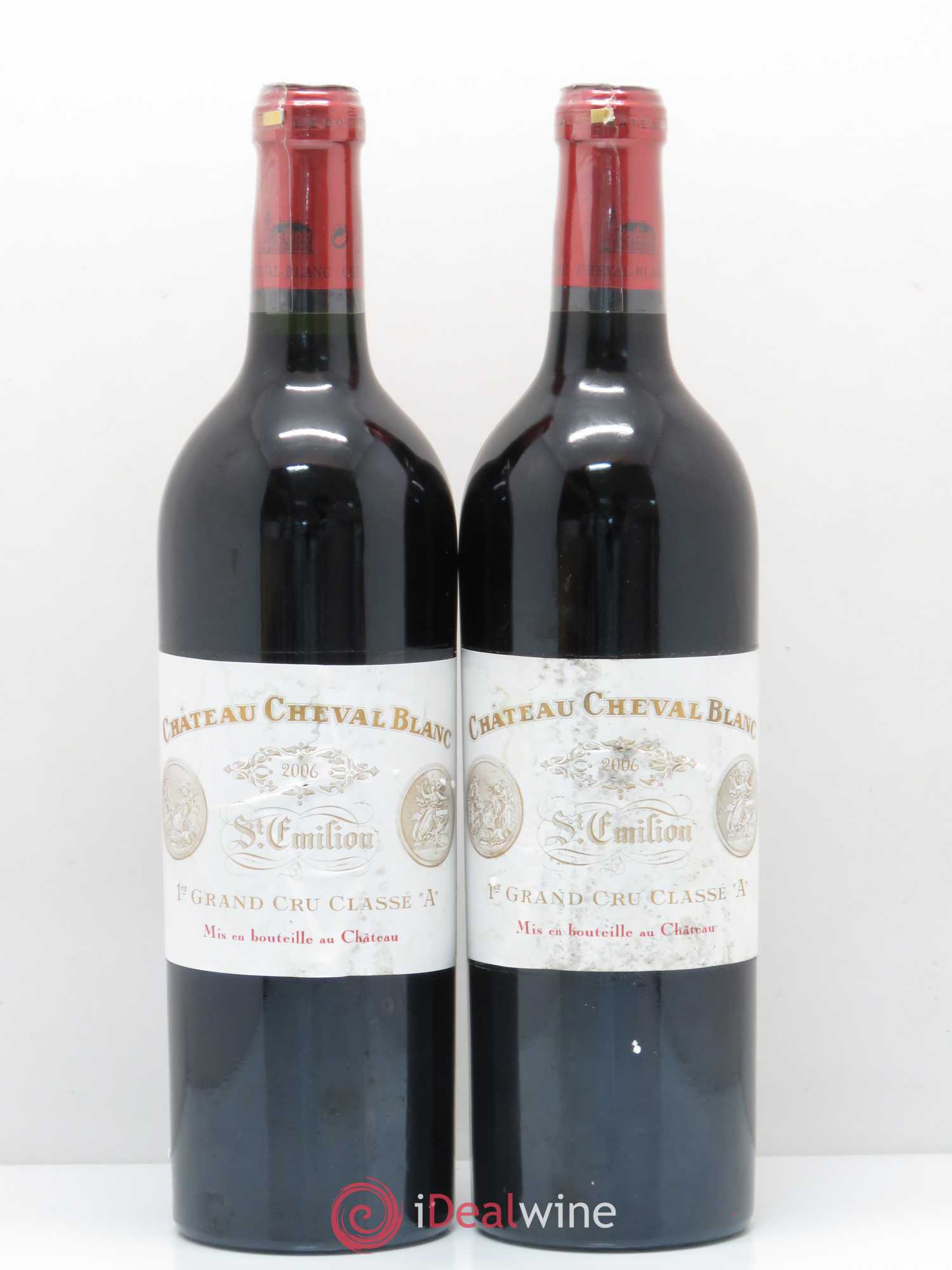 Château Cheval Blanc 1er Grand Cru Classé A 2006 - Lot de 2 bouteilles - 0