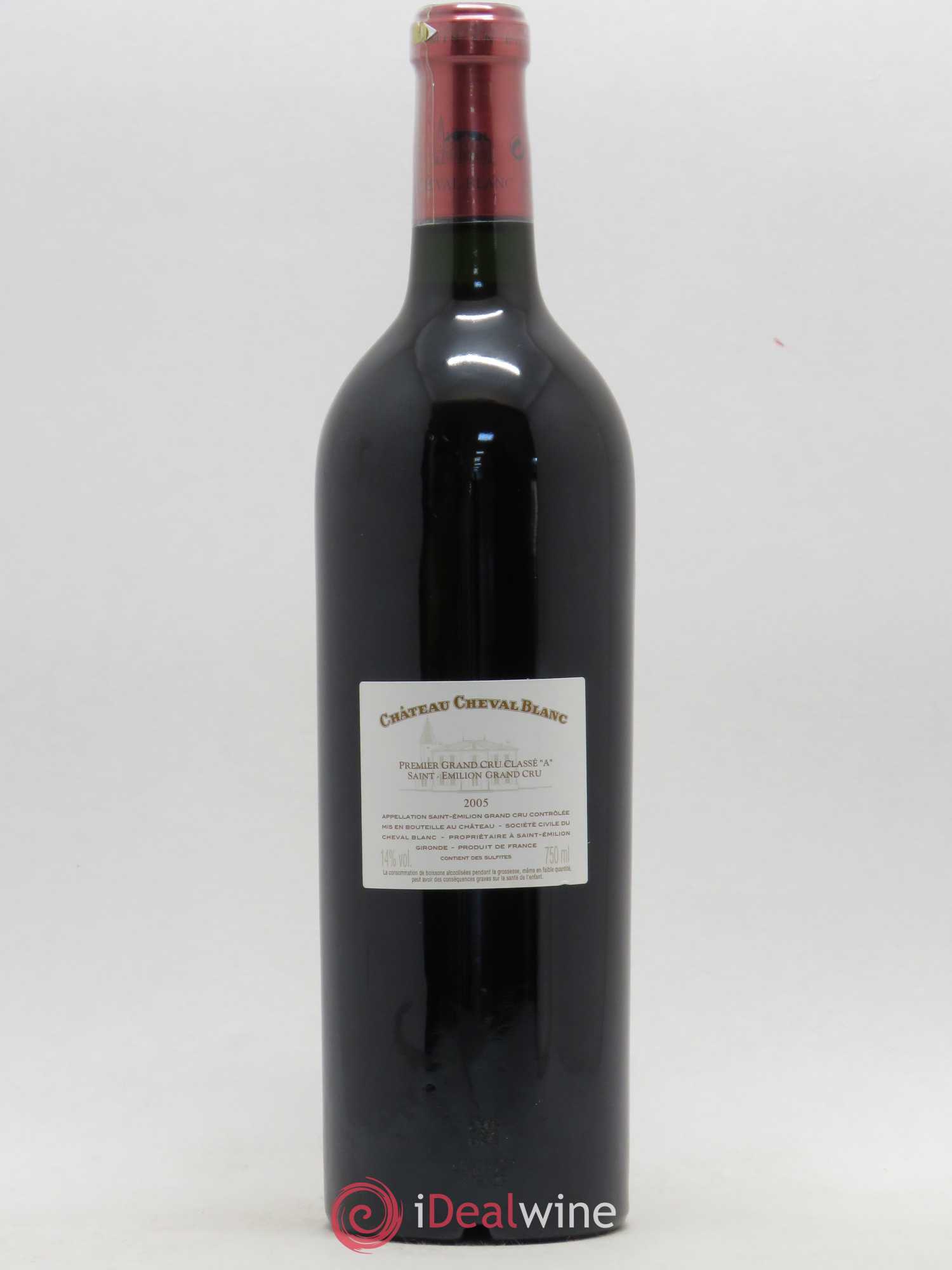 Château Cheval Blanc 1er Grand Cru Classé A 2005 - Lot de 1 bouteille - 1