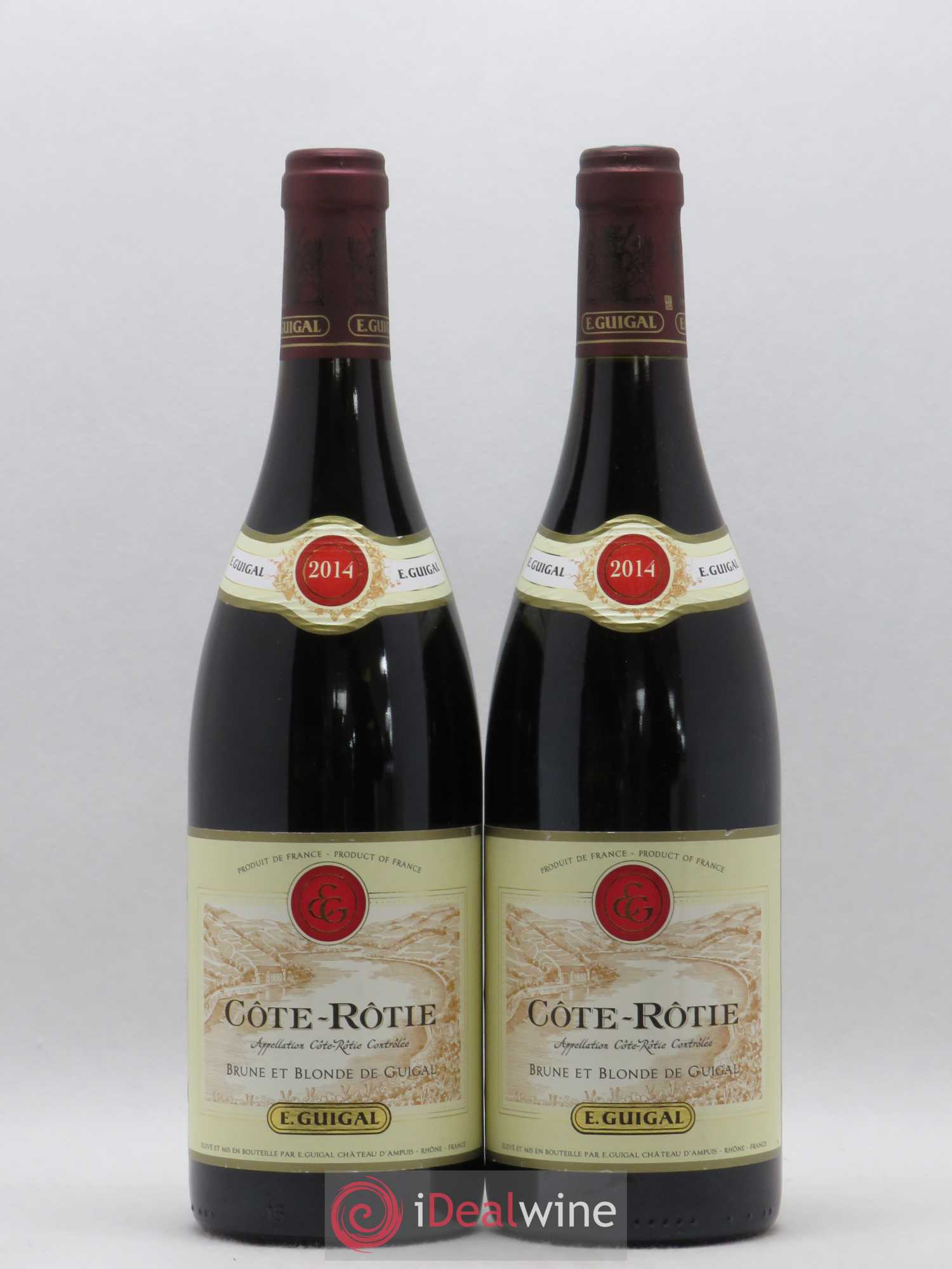 Côte-Rôtie Côtes Brune et Blonde Guigal 2014 - Lot de 2 bouteilles - 0