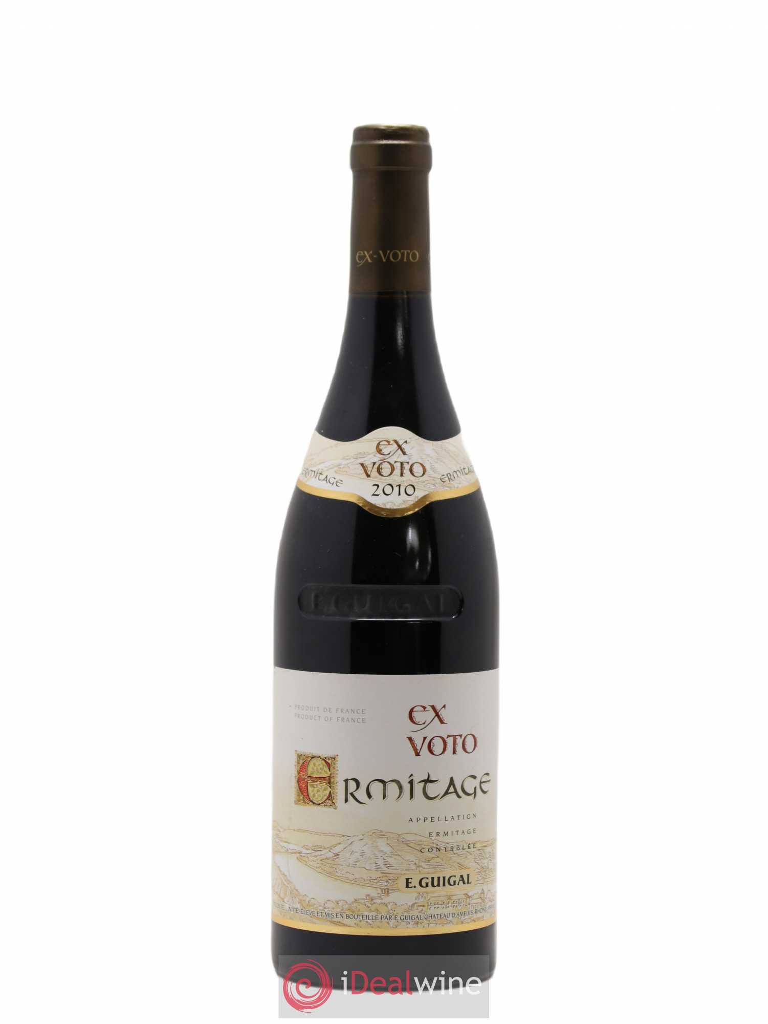 Ermitage Ex Voto Guigal 2010 - Lot de 1 bouteille - 0