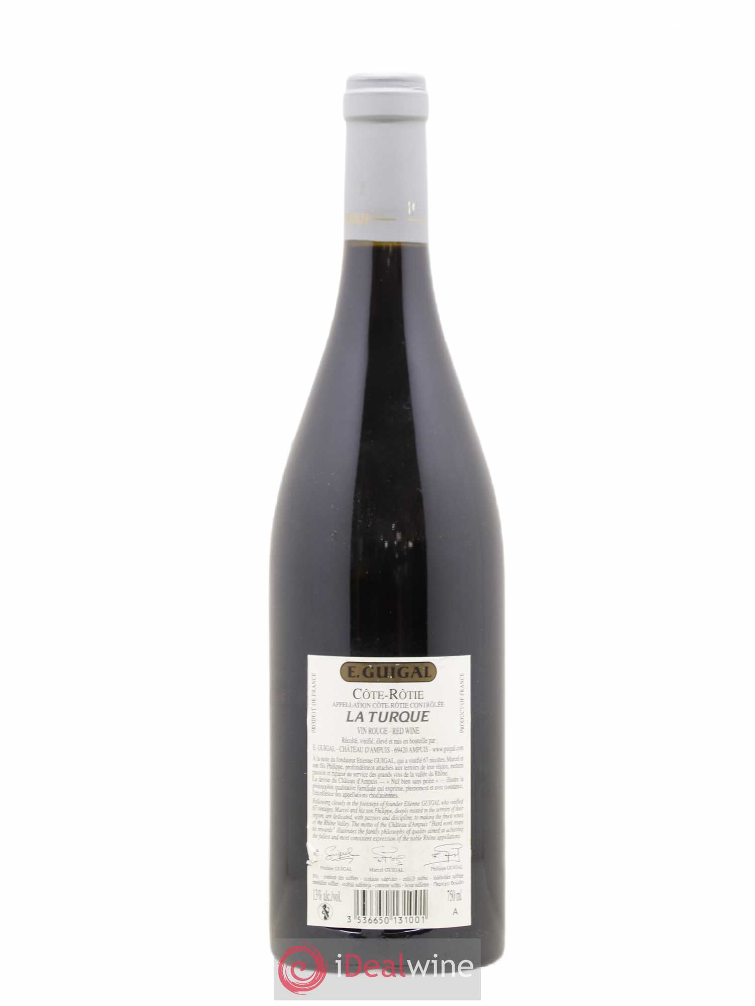 Côte-Rôtie La Turque Guigal 2009 - Lot de 1 bouteille - 1