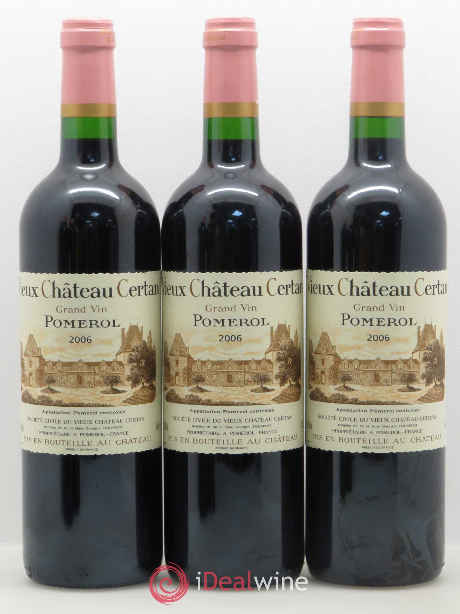 Vieux Château Certan 2006 - Lot de 5 bouteilles - 1