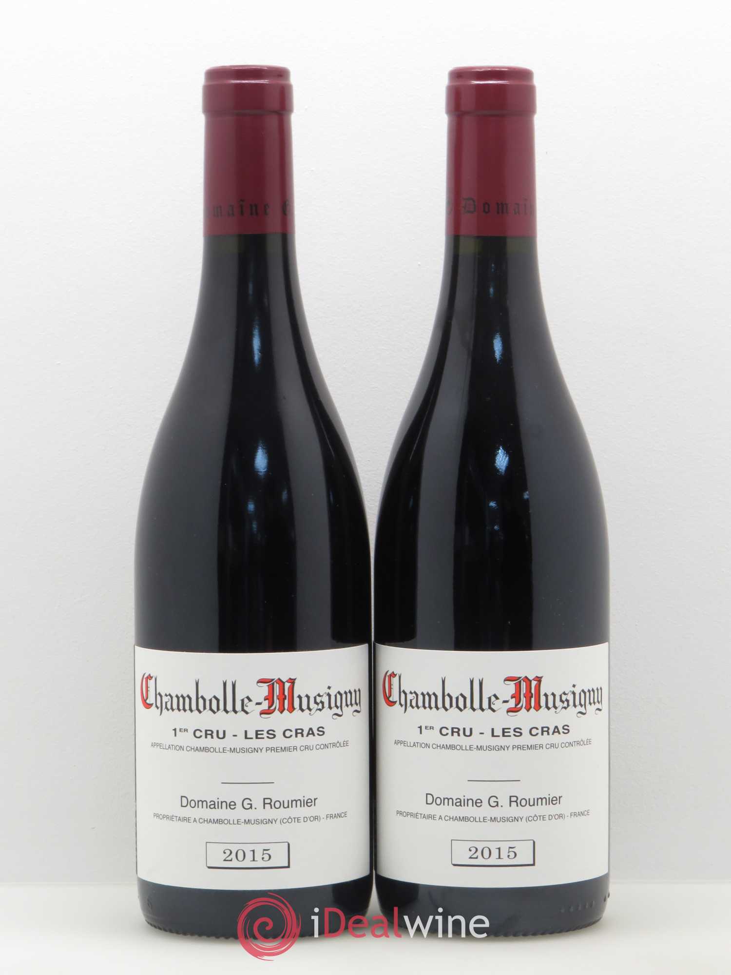 Chambolle-Musigny 1er Cru Les Cras Georges Roumier (Domaine) 2015 - Lot de 2 bouteilles - 0