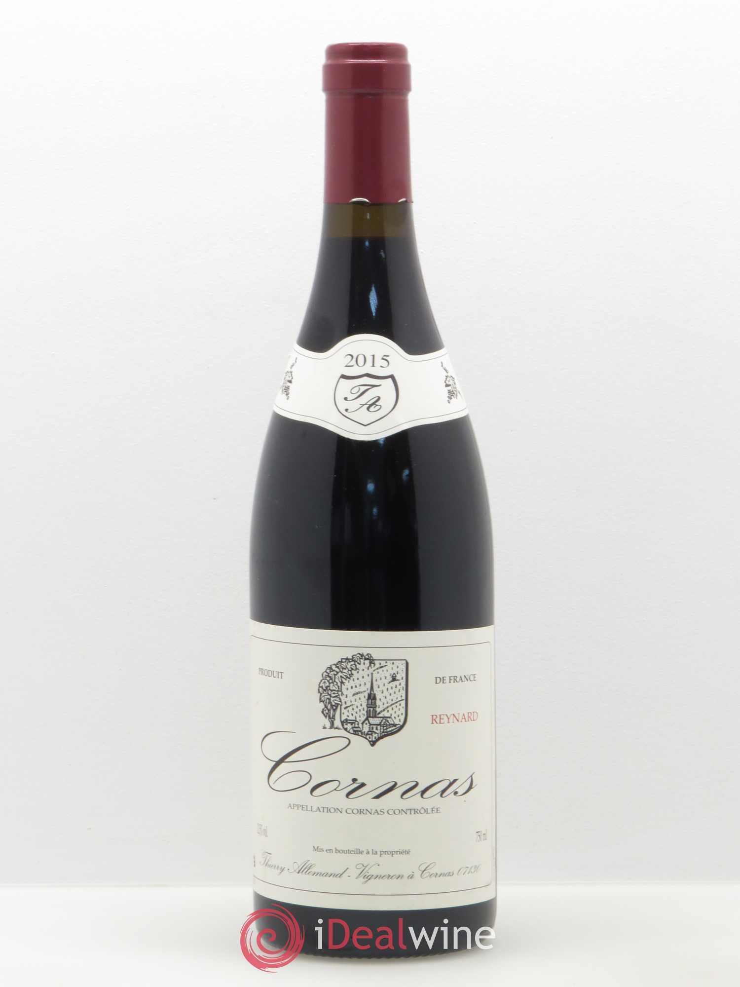 Cornas Reynard Thierry Allemand 2015 - Lot de 1 bouteille - 0
