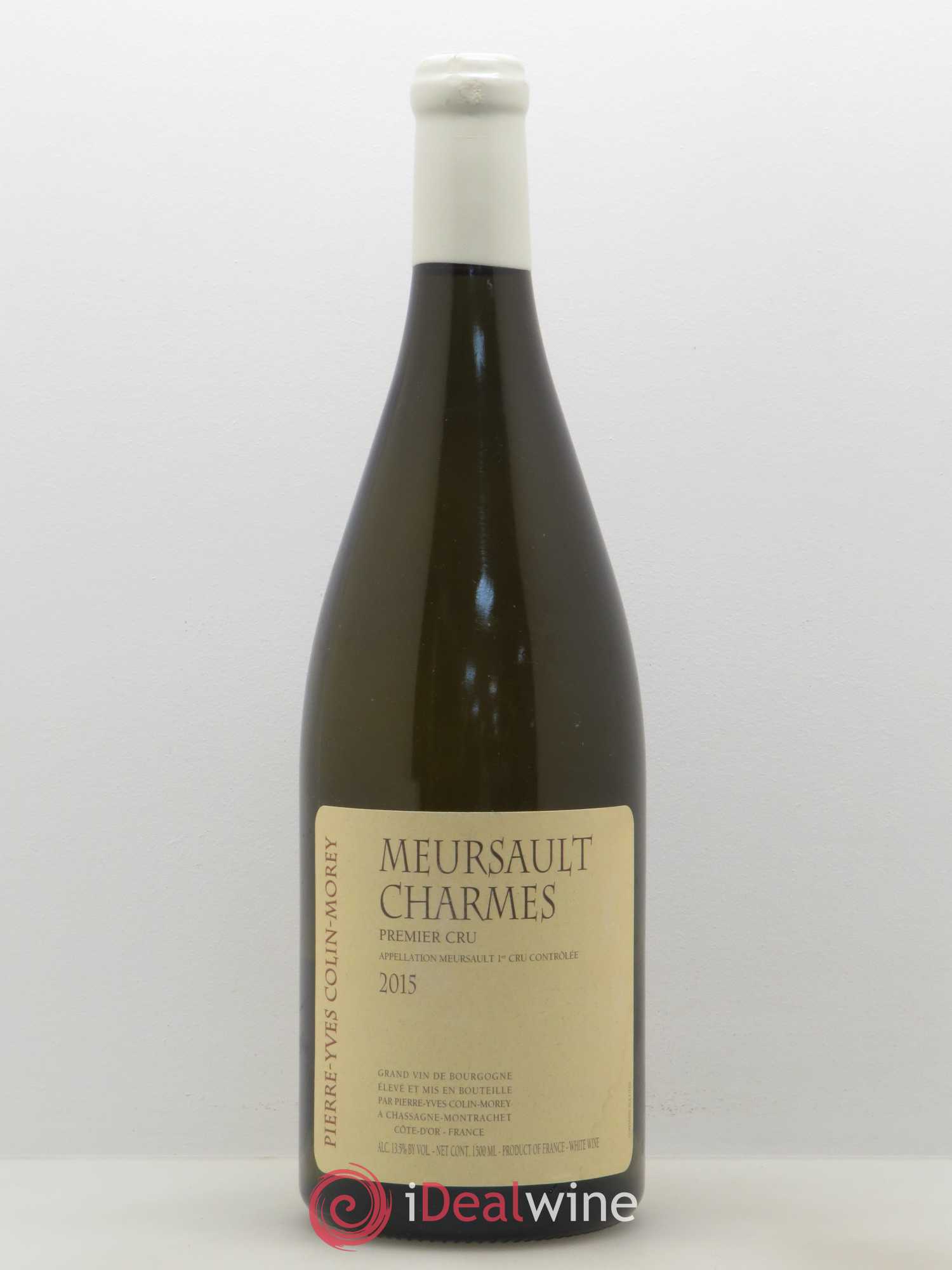 Meursault 1er Cru Charmes Pierre-Yves Colin Morey 2015 - Lot de 1 magnum - 0