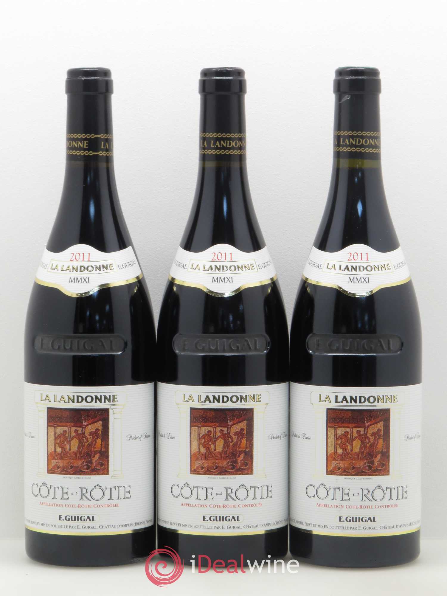 Côte-Rôtie La Landonne Guigal 2011 - Lot de 3 bouteilles - 0