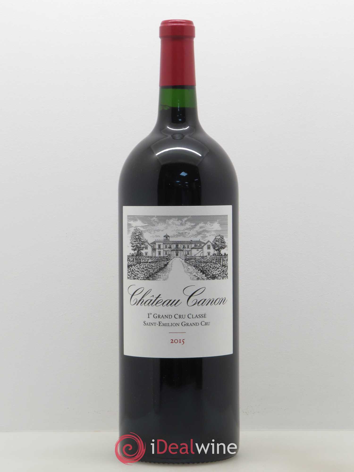 Château Canon 1er Grand Cru Classé B 2015 - Lot de 1 magnum - 0