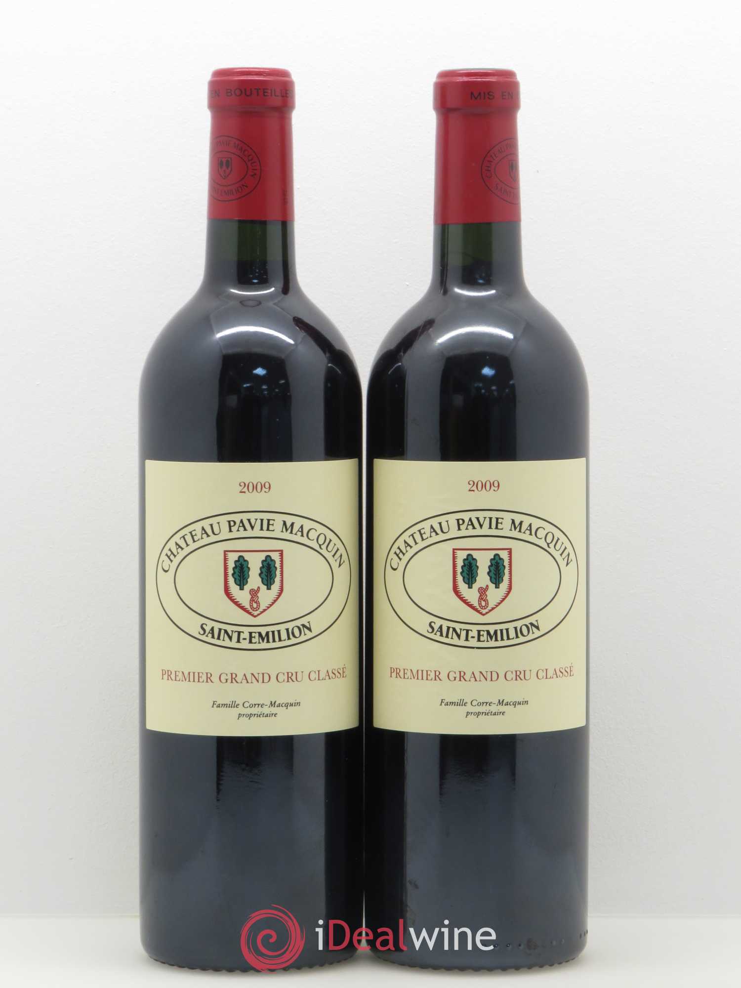 Château Pavie Macquin 1er Grand Cru Classé B 2009 - Lot de 2 bouteilles - 0