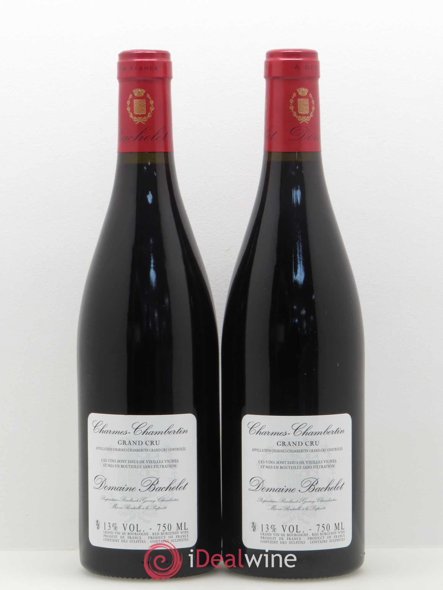 Charmes-Chambertin Grand Cru Vieilles Vignes Denis Bachelet (Domaine) Vieilles Vignes 2014 - Lot de 2 bouteilles - 1