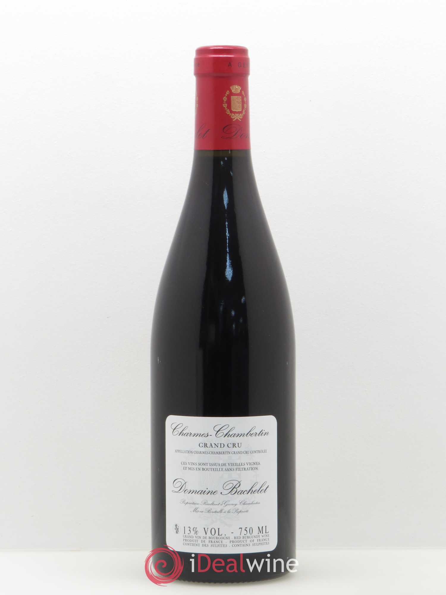 Charmes-Chambertin Grand Cru Vieilles Vignes Denis Bachelet (Domaine) Vieilles Vignes 2014 - Lot de 1 bouteille - 1