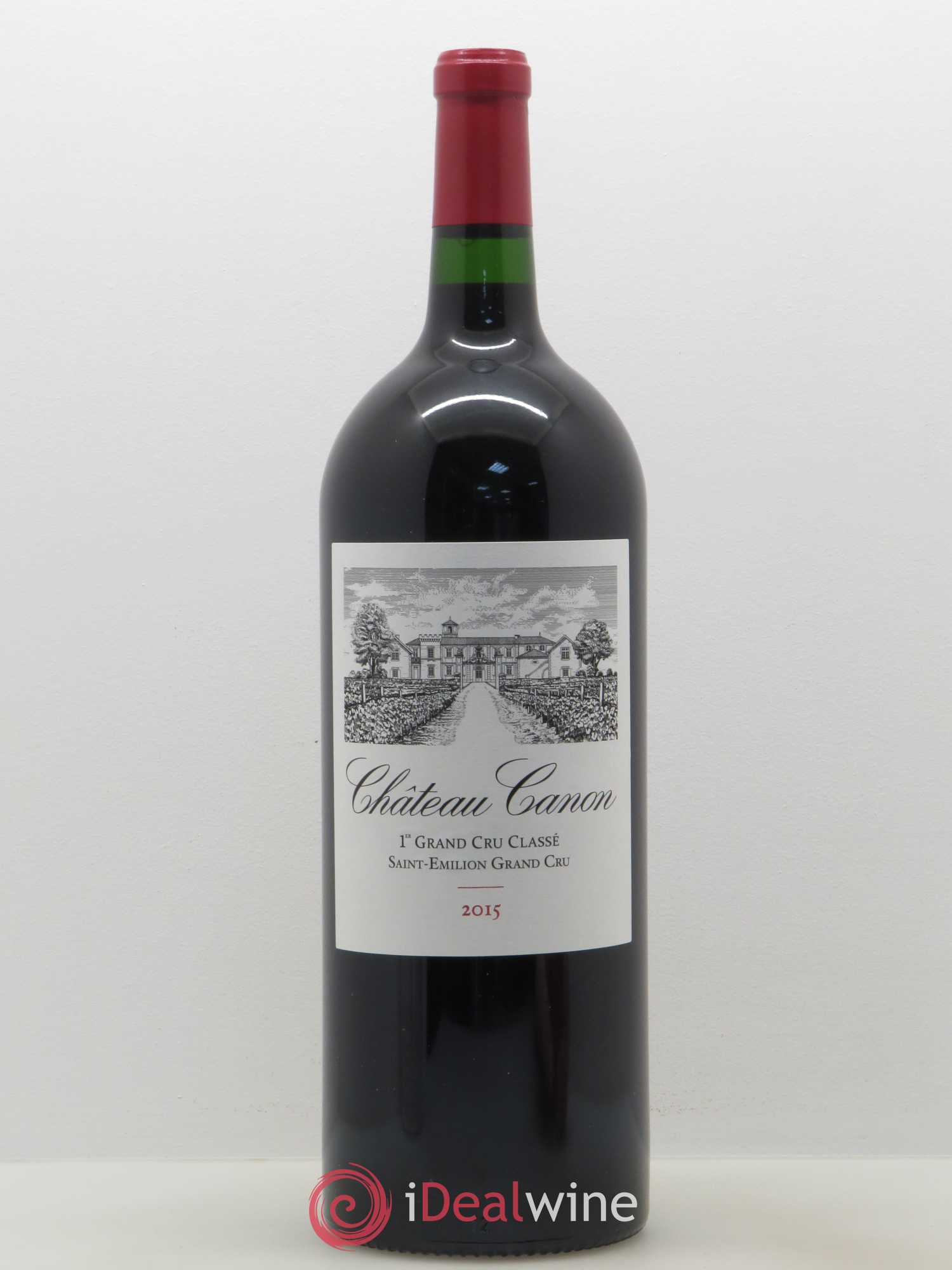 Château Canon 1er Grand Cru Classé B 2015 - Lot de 1 magnum - 0