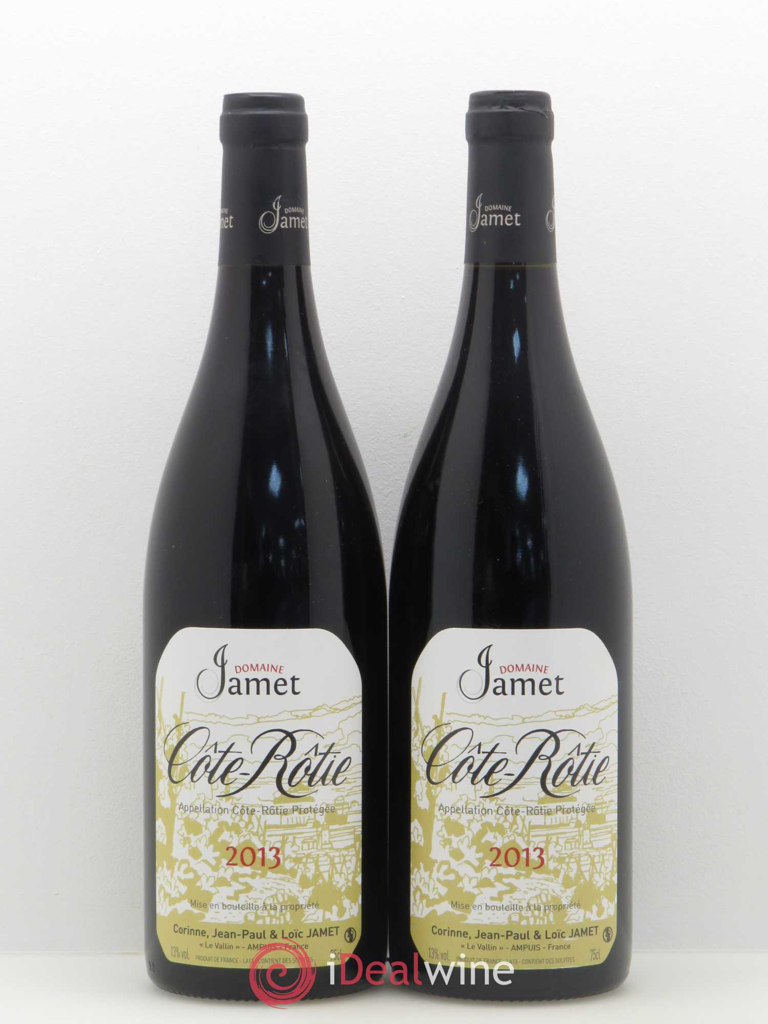 Côte-Rôtie Jamet (Domaine) 2013 - Lot de 2 bouteilles - 0