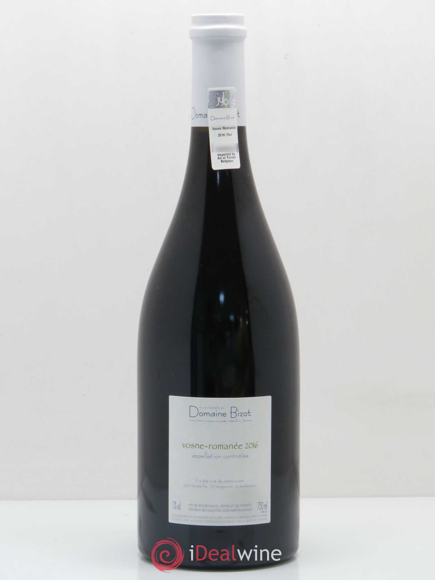 Vosne-Romanée Les Réas Bizot (Domaine) 2016 - Lot de 1 bouteille - 1