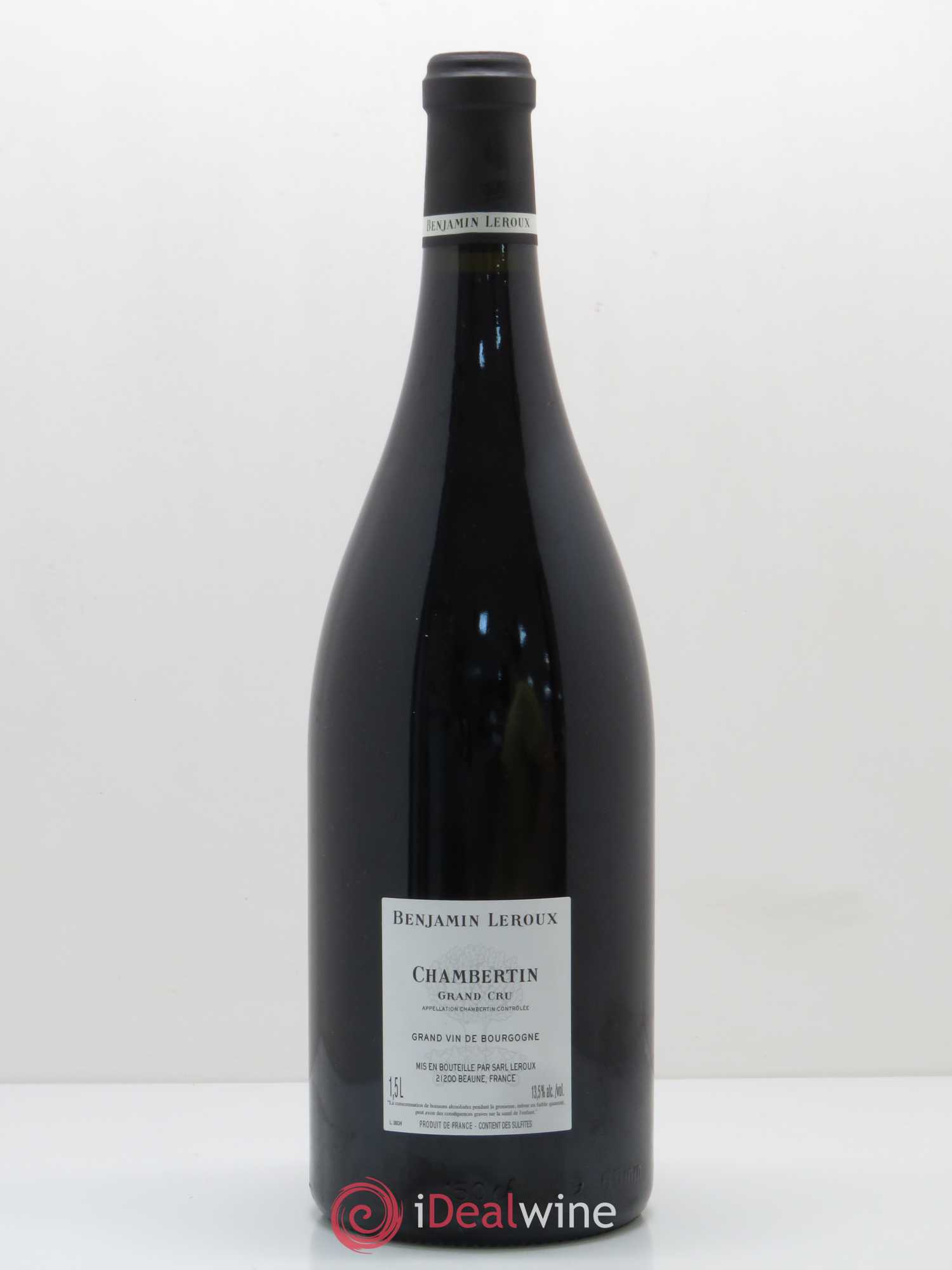 Chambertin Grand Cru Benjamin Leroux 2014 - Lot de 1 magnum - 1
