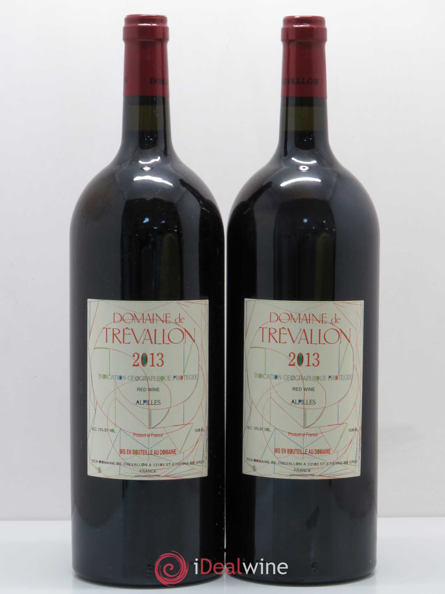 Alpilles Trévallon (Domaine de) Eloi Dürrbach 2013 - Lot de 2 magnums - 0