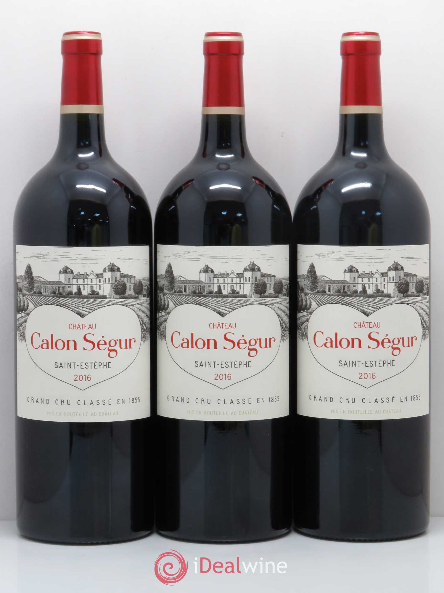 Château Calon Ségur 3ème Grand Cru Classé 2016 - Lot de 3 magnums - 0